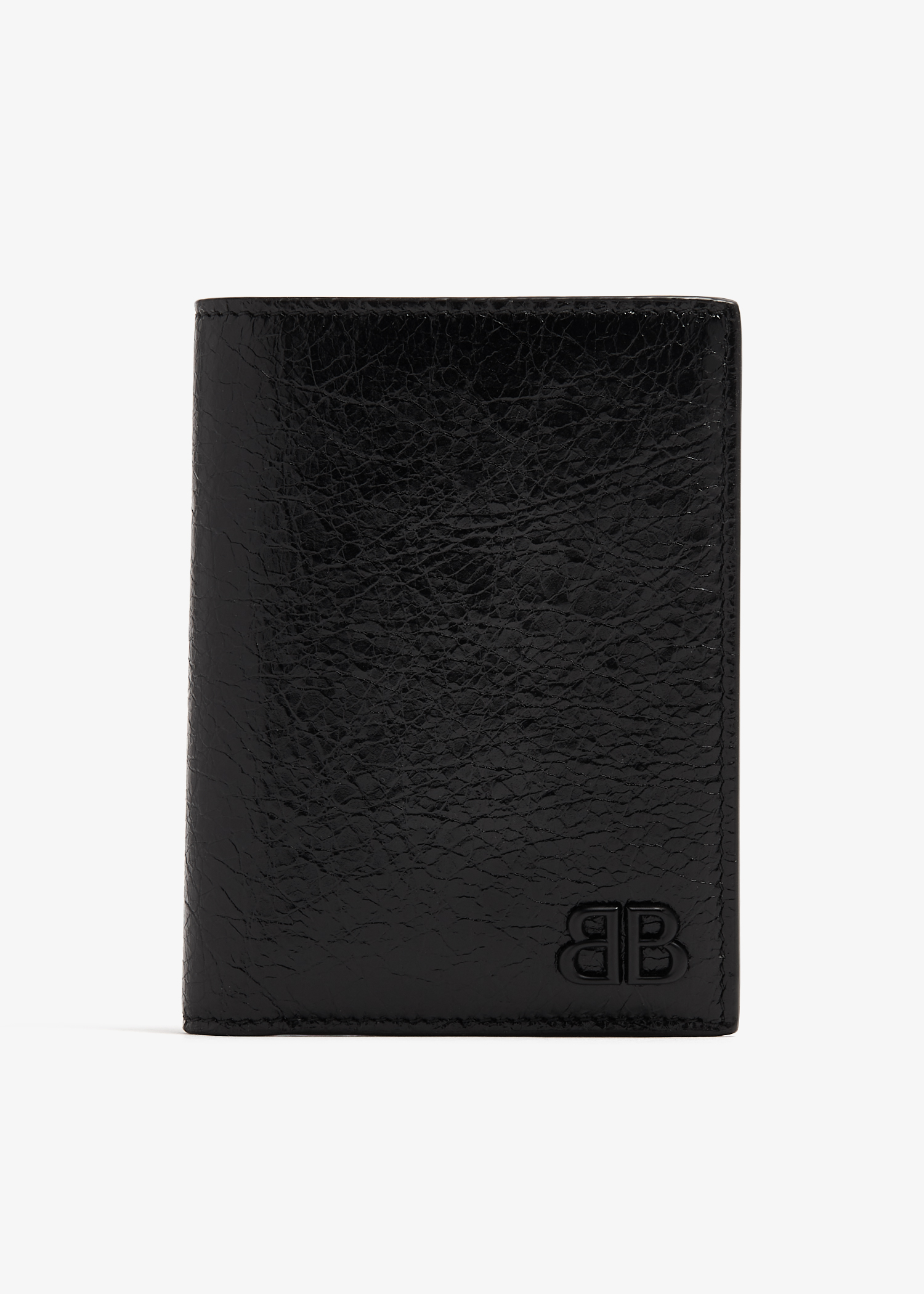 

Monaco vertical bi-fold wallet, Black