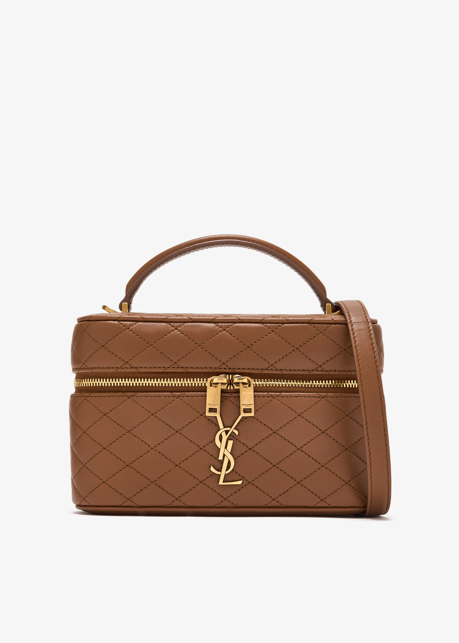 

Gaby mini vanity bag, Brown