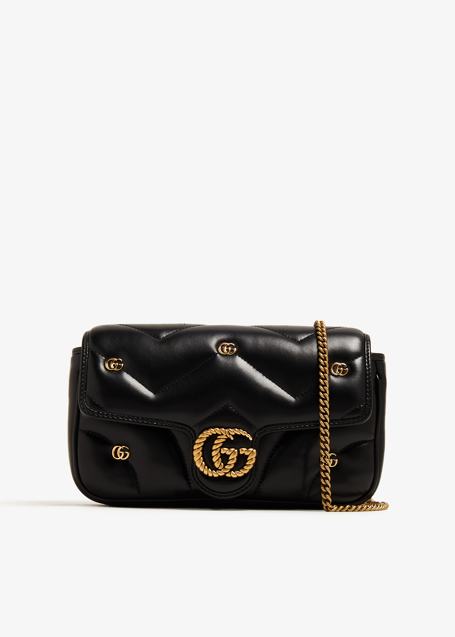 

GG Marmont mini bag, Black