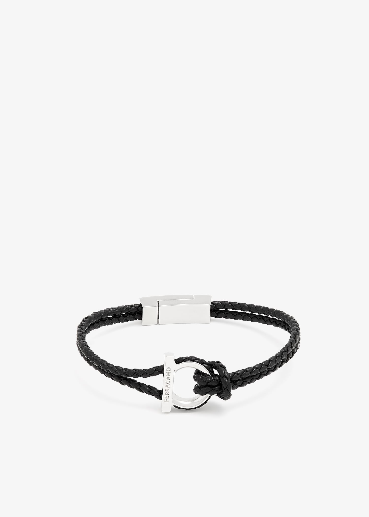 

Gancini bracelet, Black