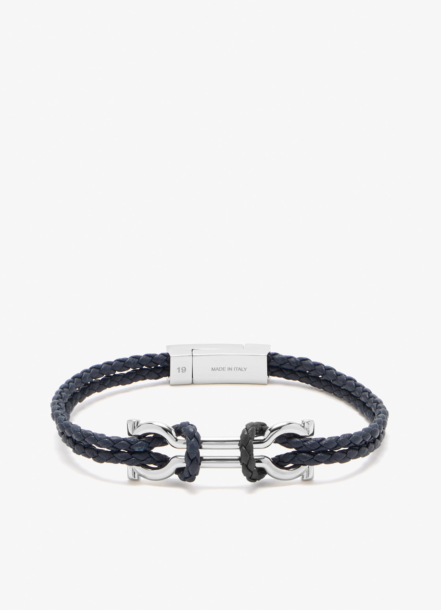 

Leather bracelet, Navy