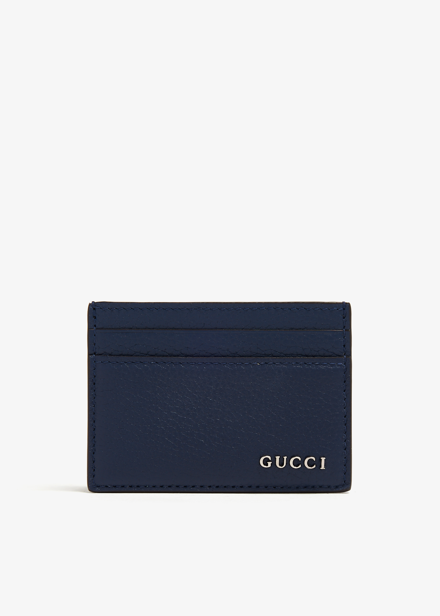 

Gucci logo card case, Blue