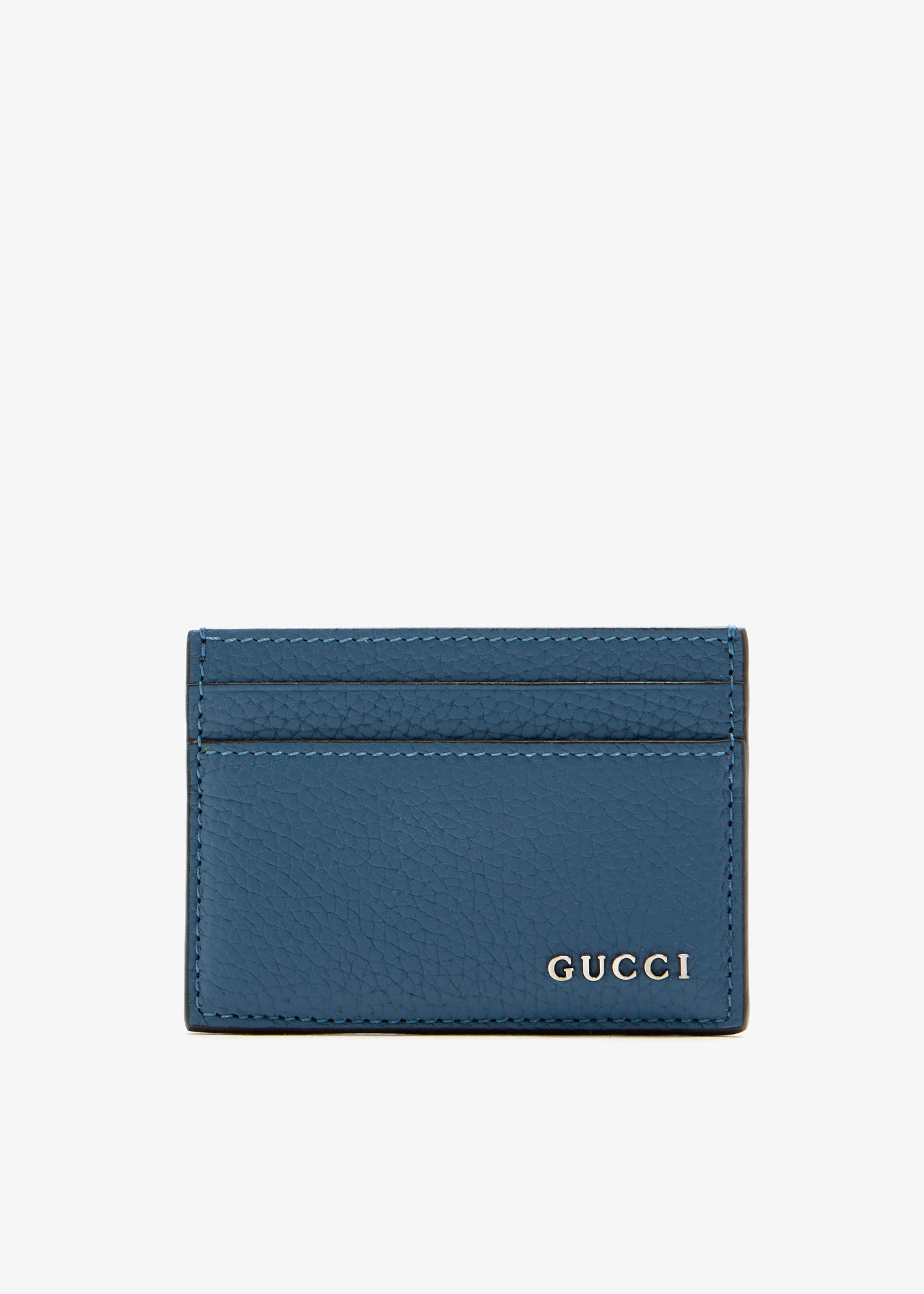 

Script card case, Blue