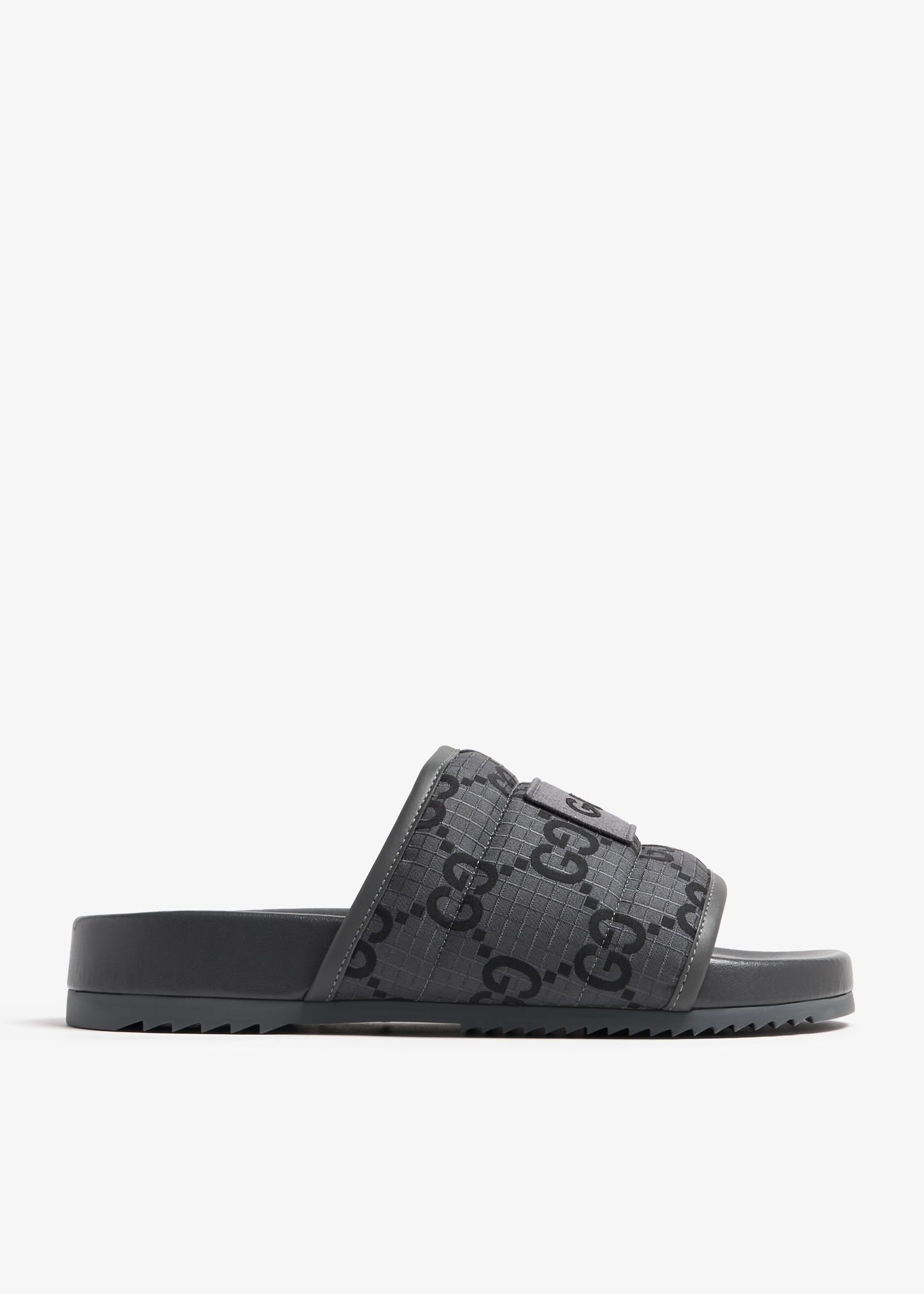 

GG slide sandals, Grey