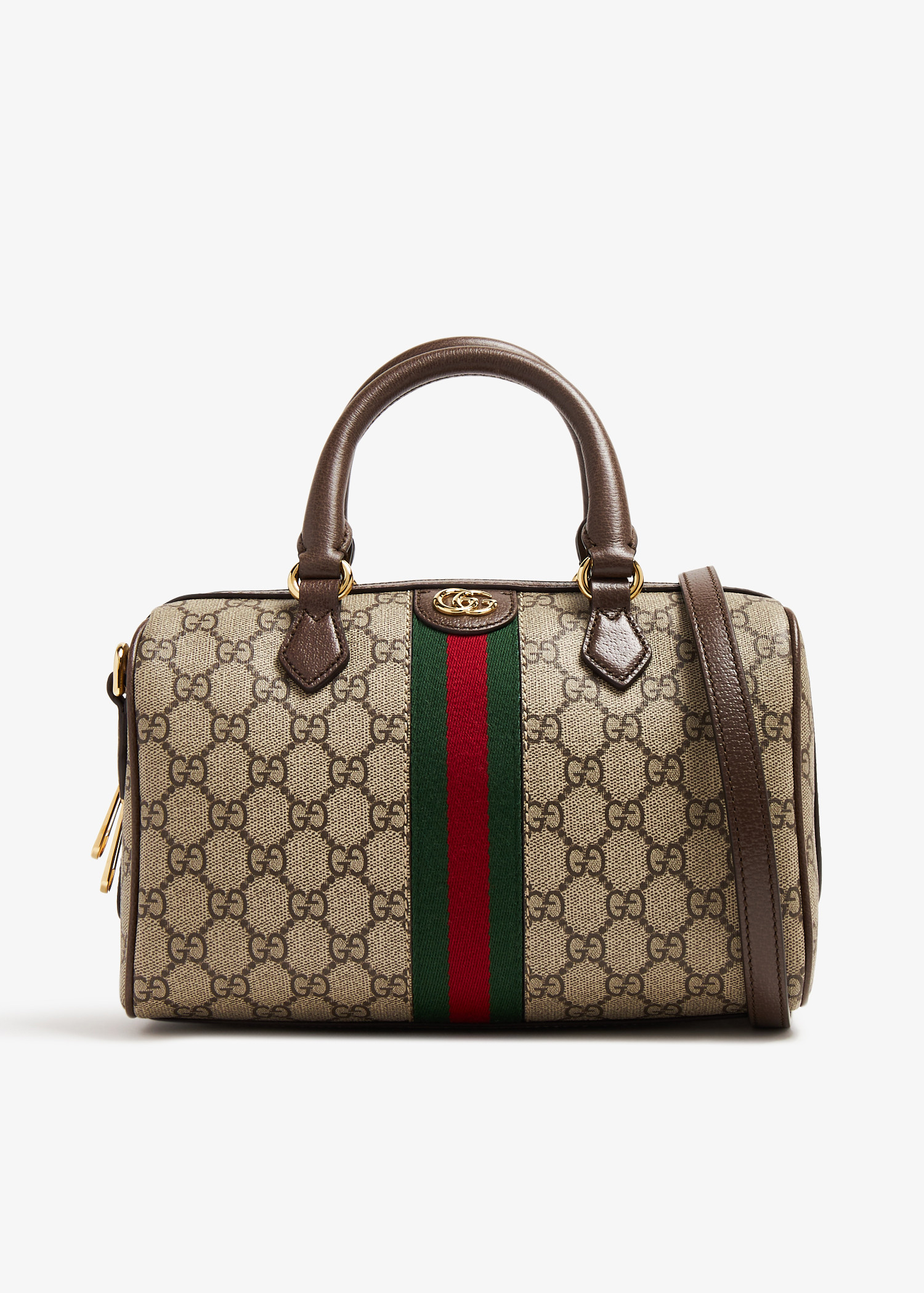 

Ophidia small GG top handle bag, Prints