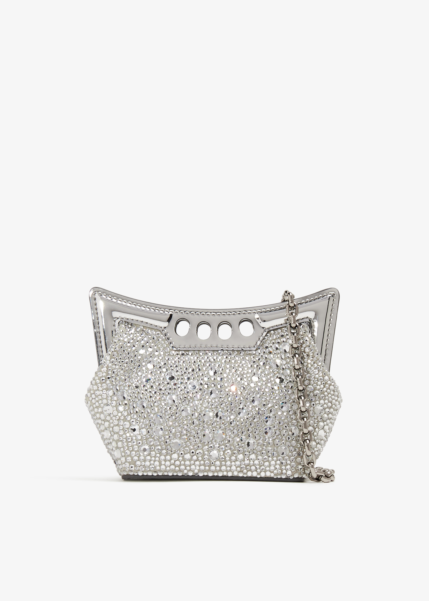 The Micro Peak bag, Silver