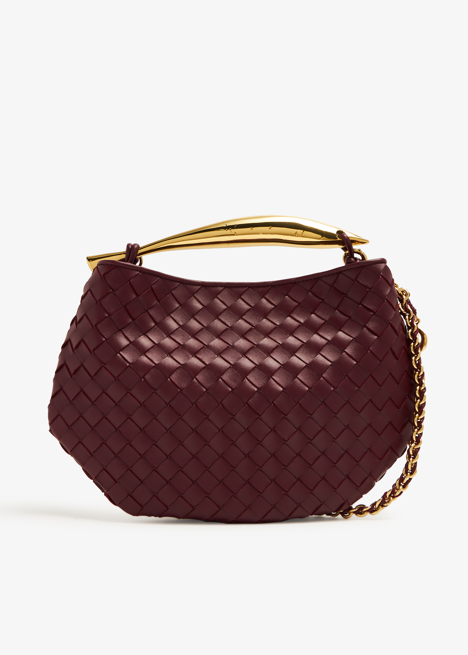 

Small Sardine chain bag, Burgundy