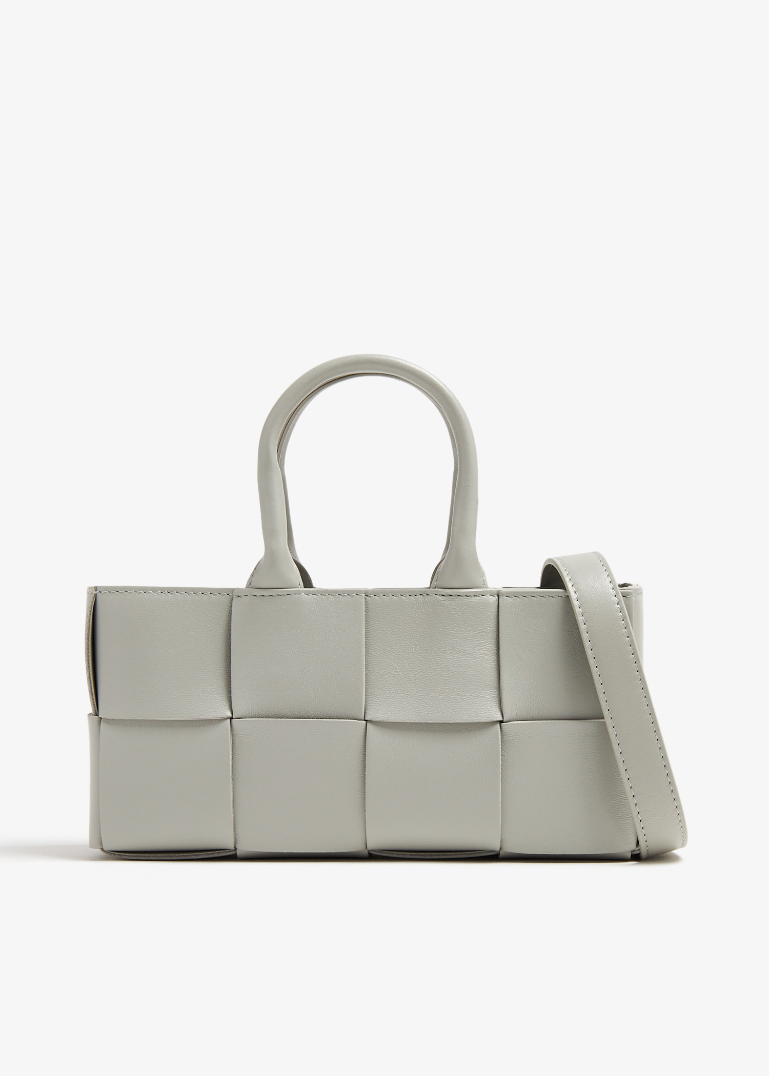 Mini East/West Arco tote bag, Grey