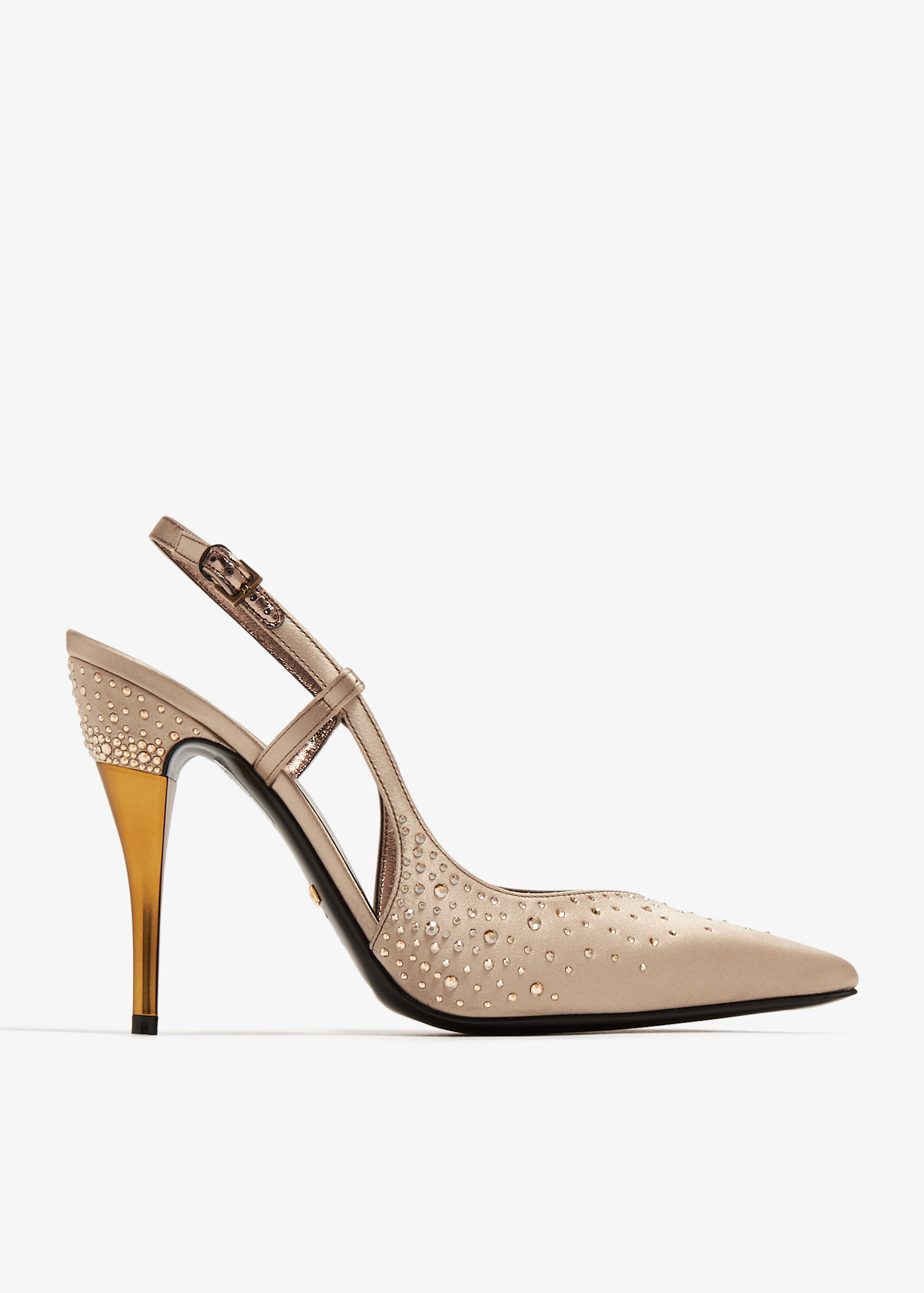Priscilla slingback pumps, Beige