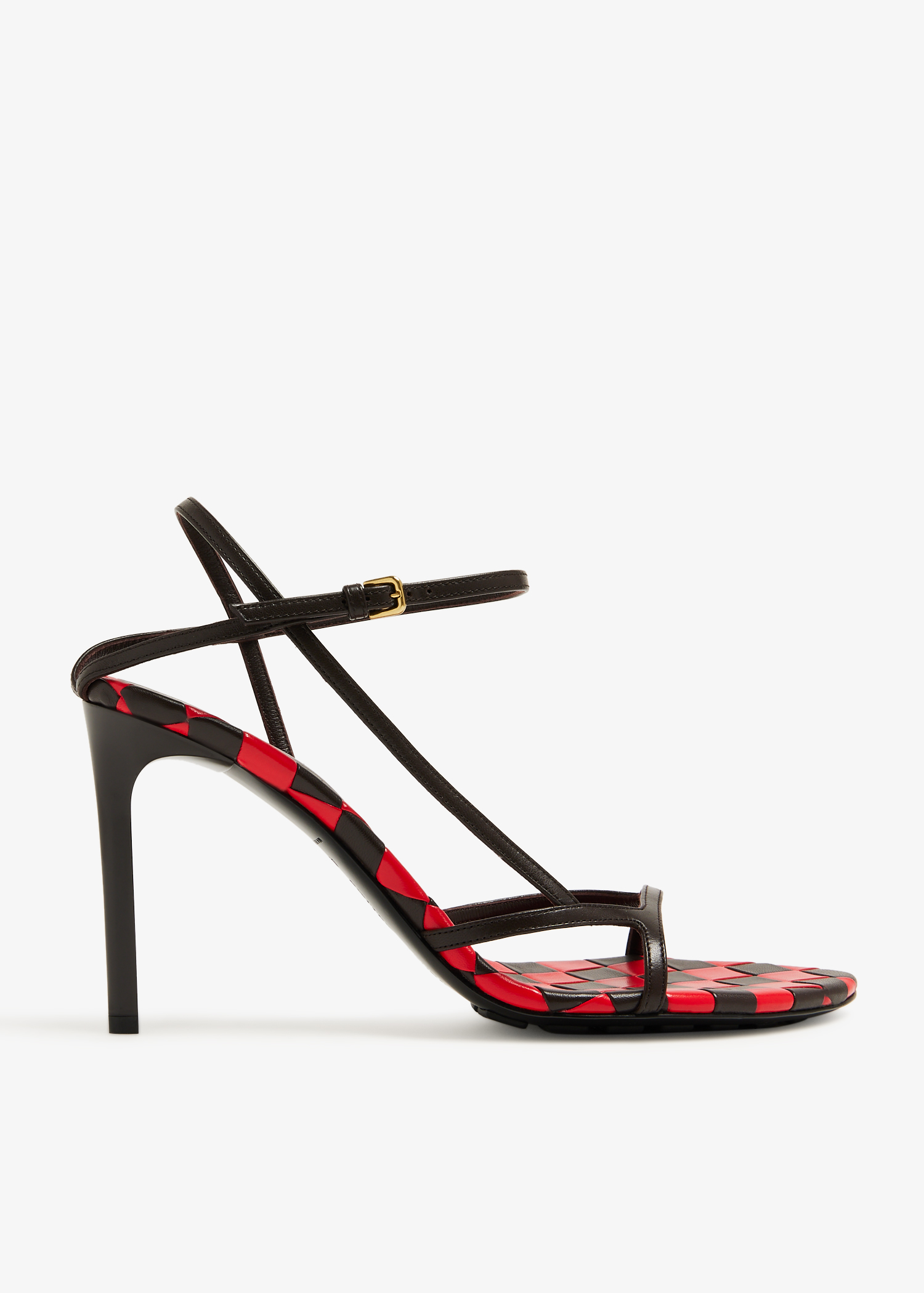 

Intrecciato leather sandals, Brown