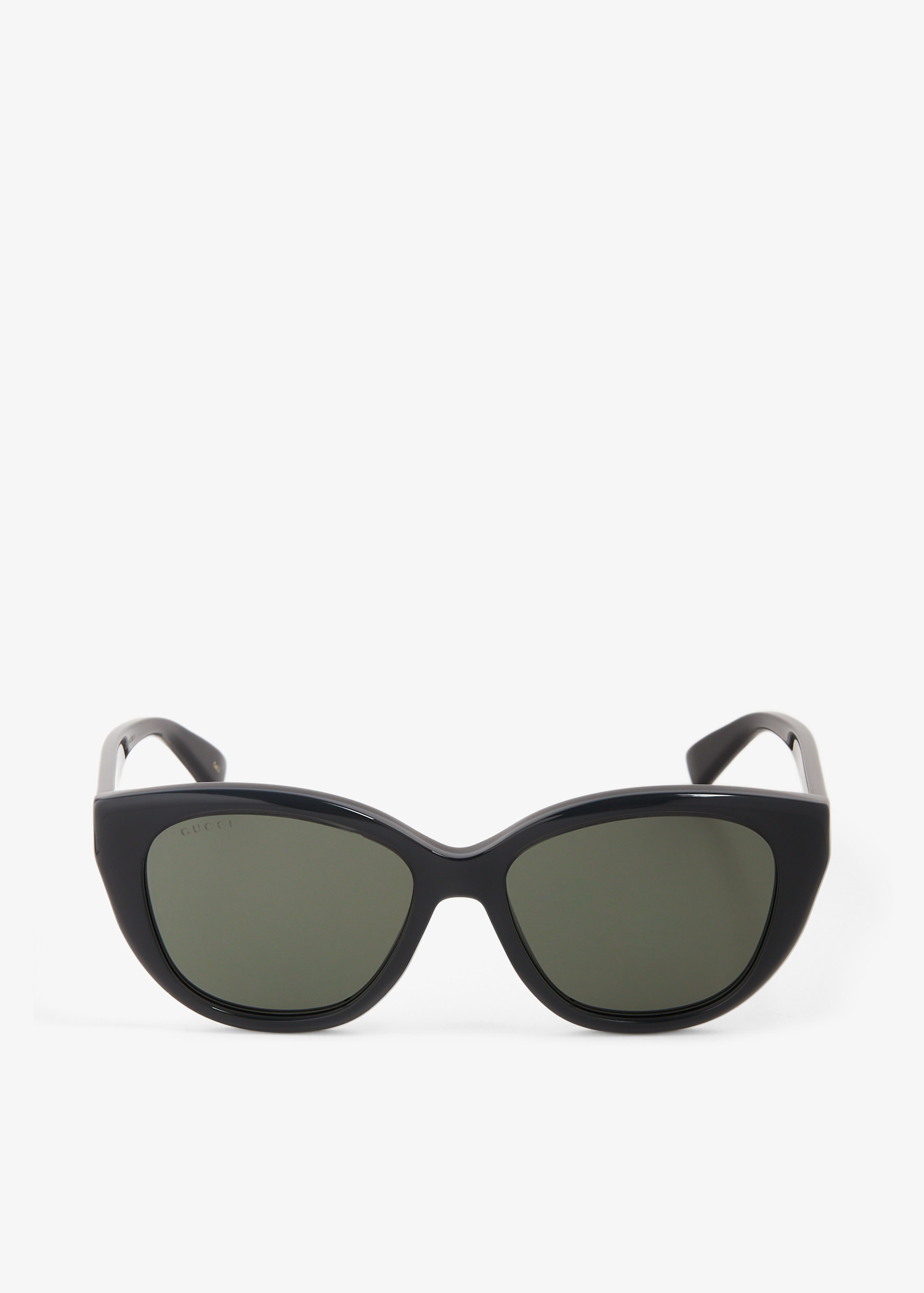 

Cat-eye frame sunglasses, Black