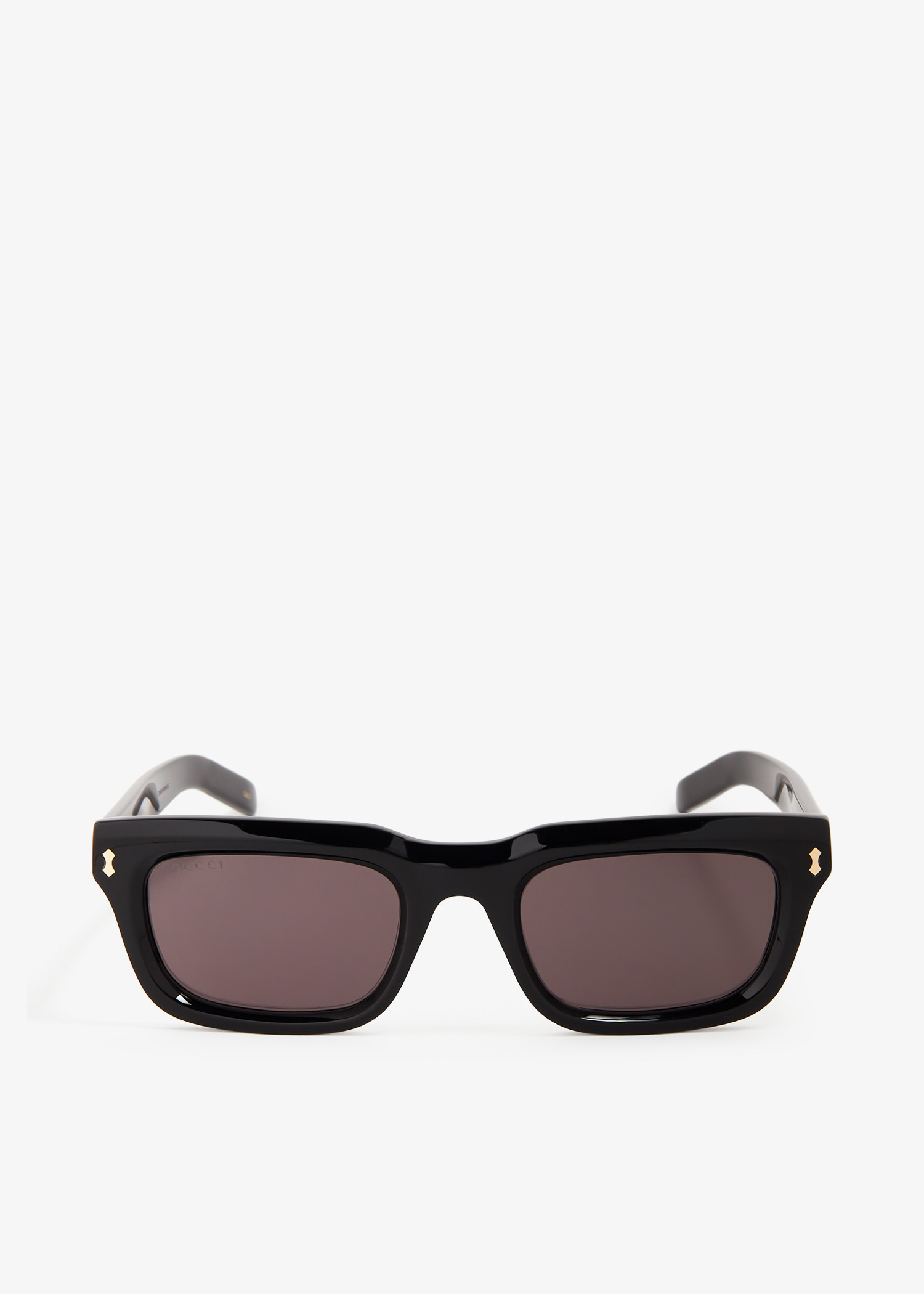 Rectangular frame sunglasses, Black