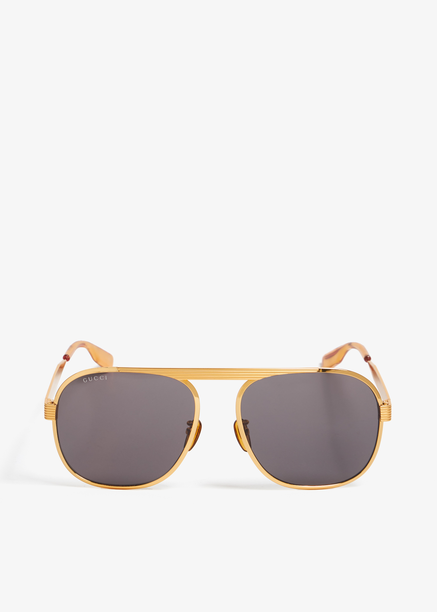Navigator frame sunglasses, Gold