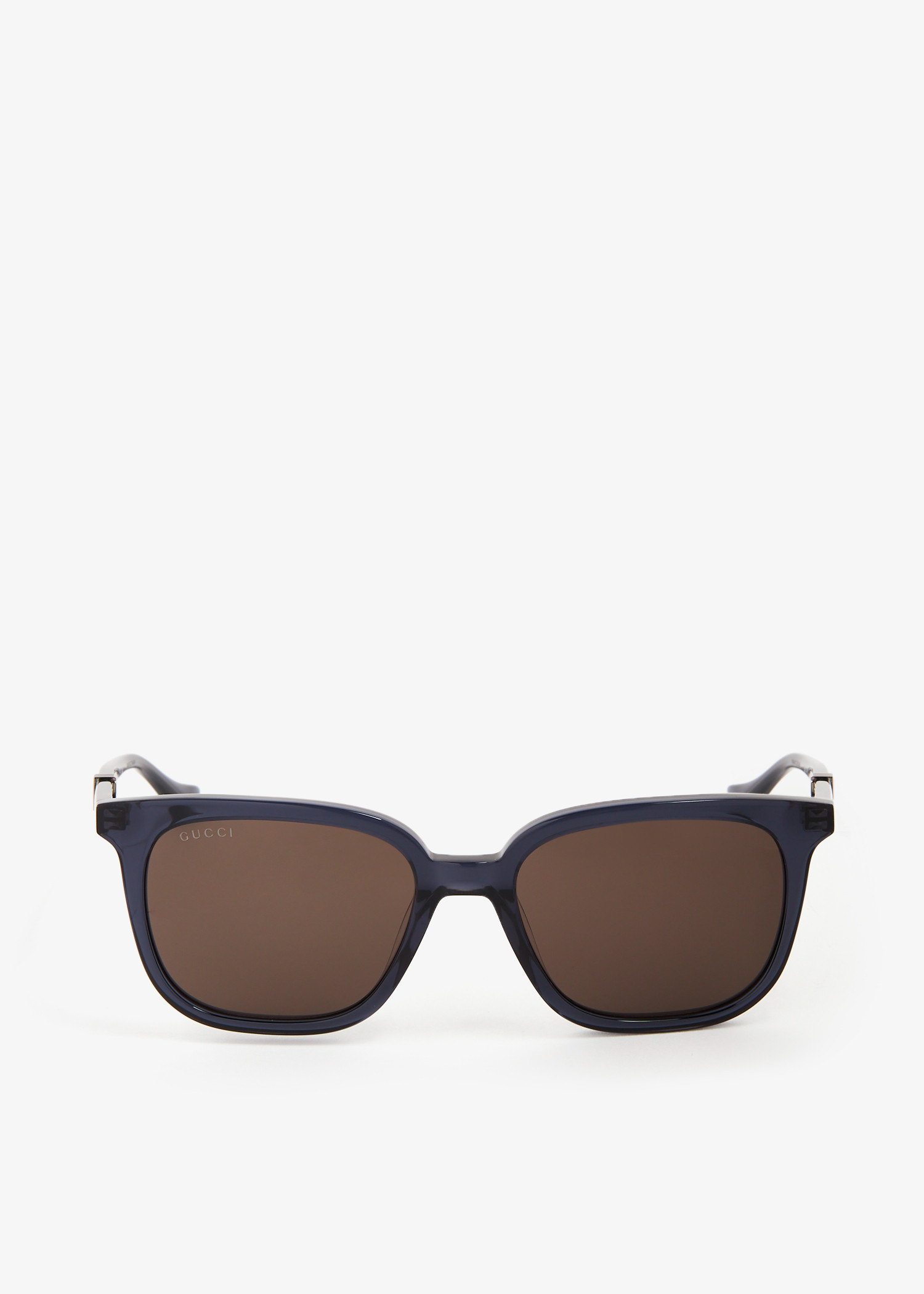 Square-framed sunglasses, Blue