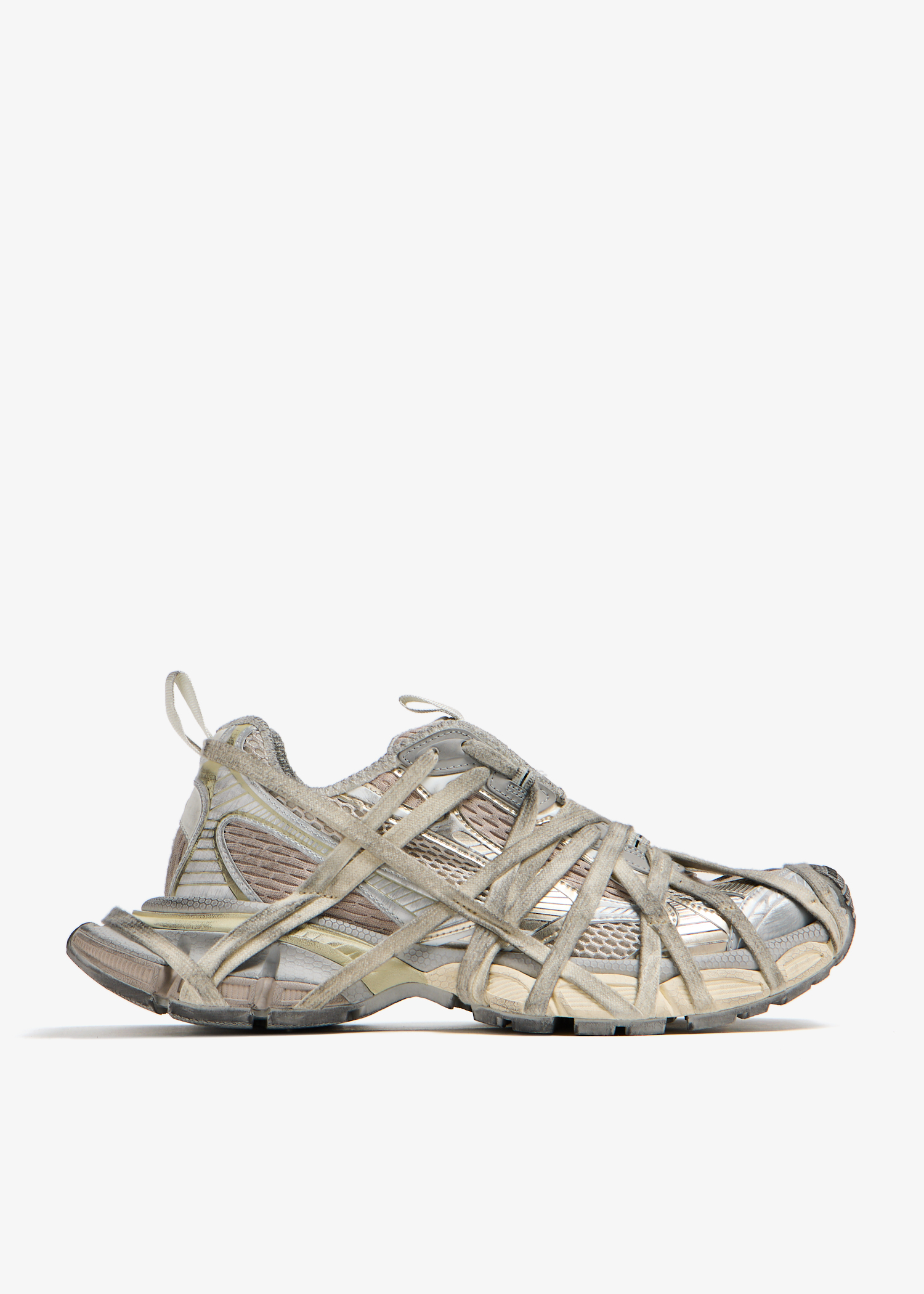 

3XL Extreme lace sneakers, Grey