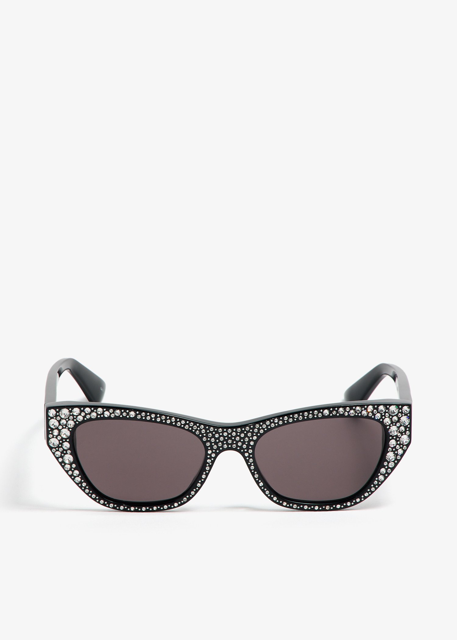 

Pavé jewelled sunglasses, Black