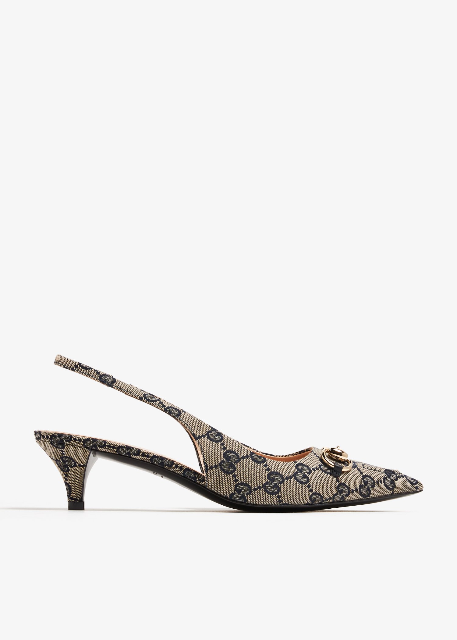 

Horsebit slingback pumps, Prints