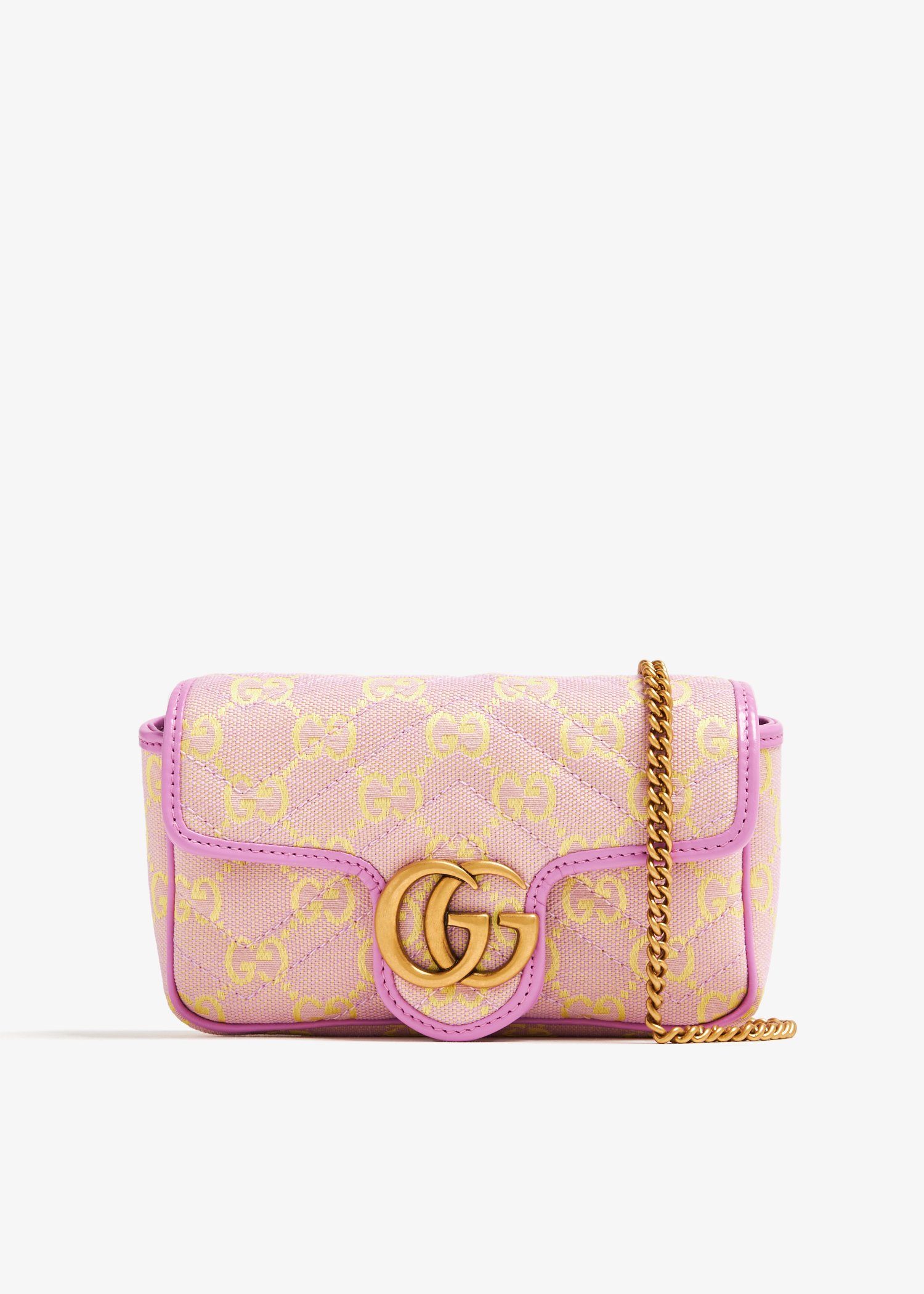 

GG Marmont super mini bag, Purple