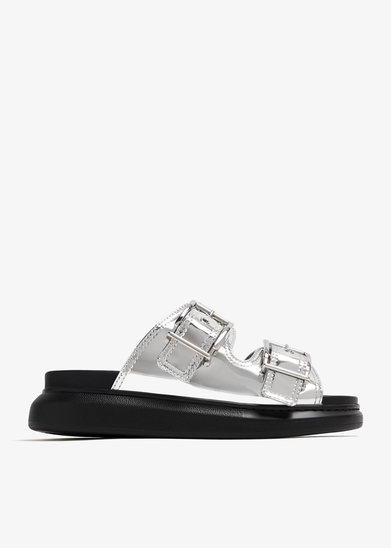 

Hybrid sandals, Metallic