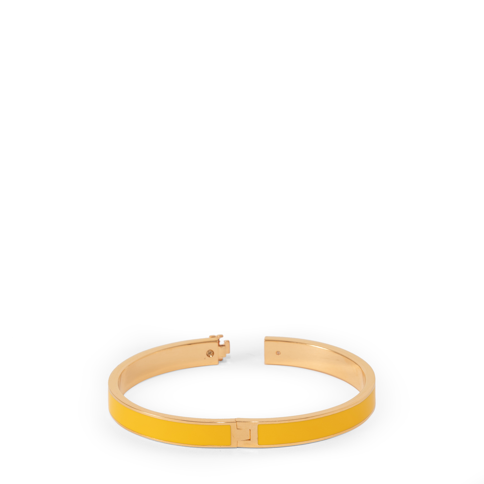 

Kira enamel bracelet, Yellow