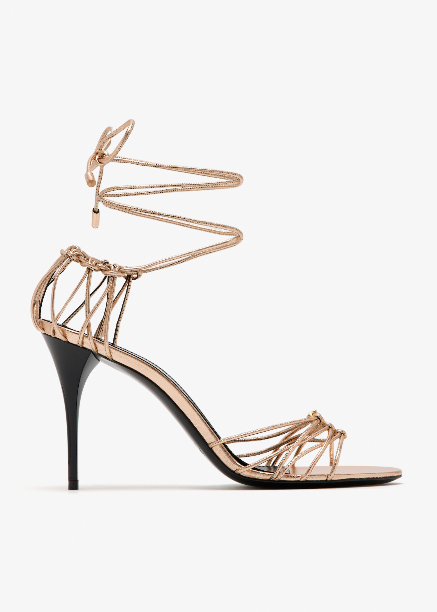 

Babylone sandals, Rose gold