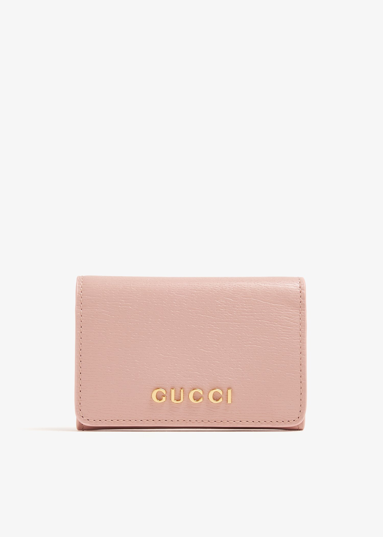 

Logo card case, Pink