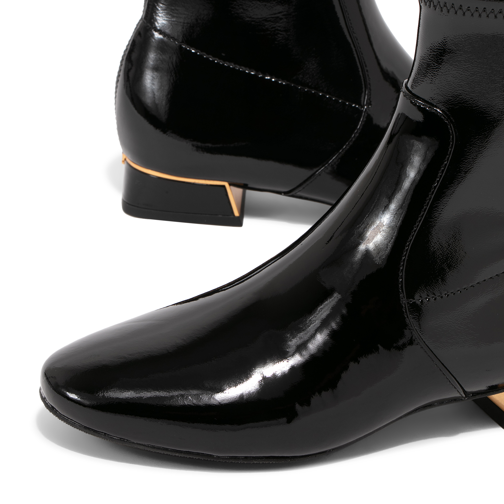 

Gigi stretch boots, Black
