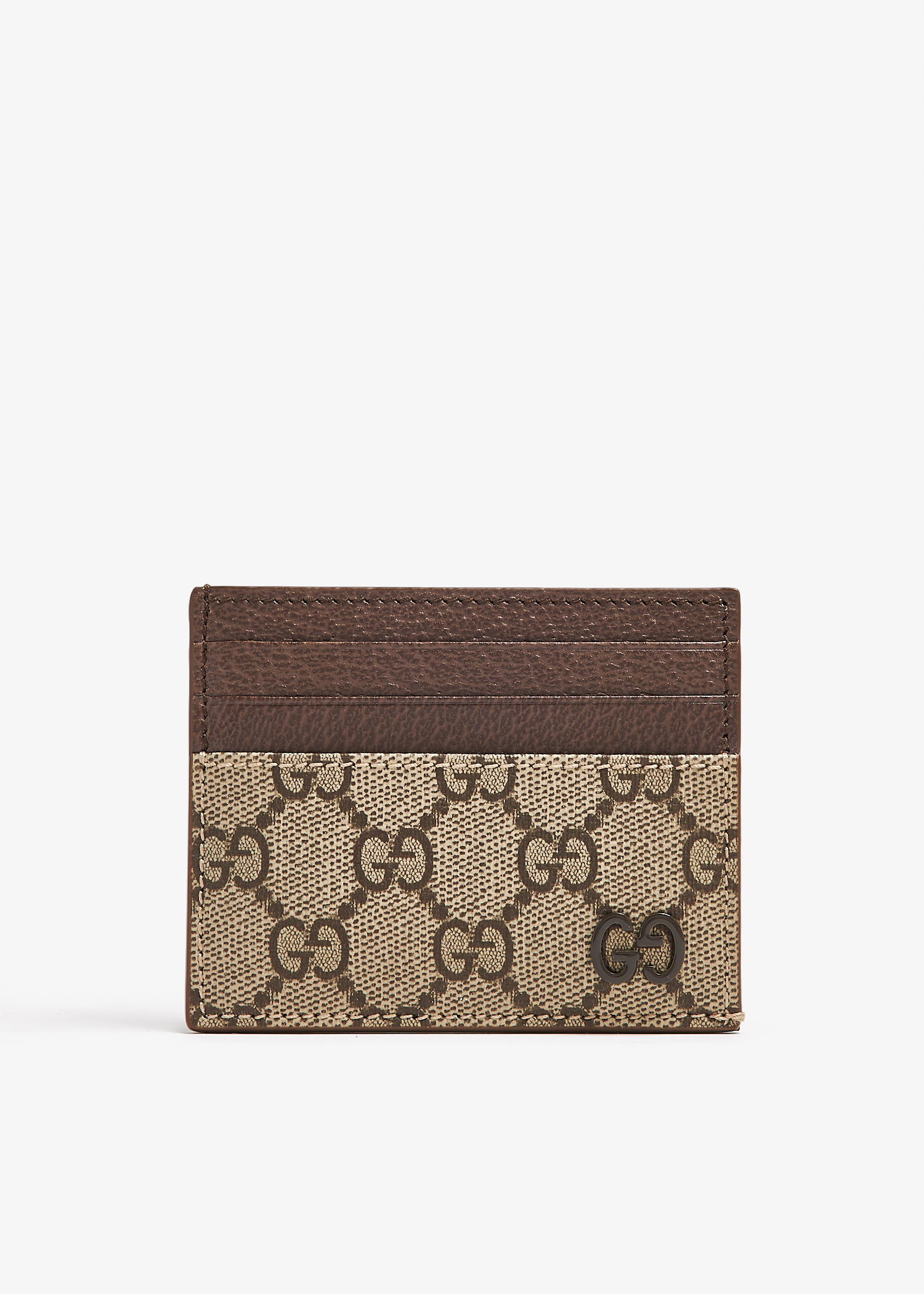 

GG card case, Beige