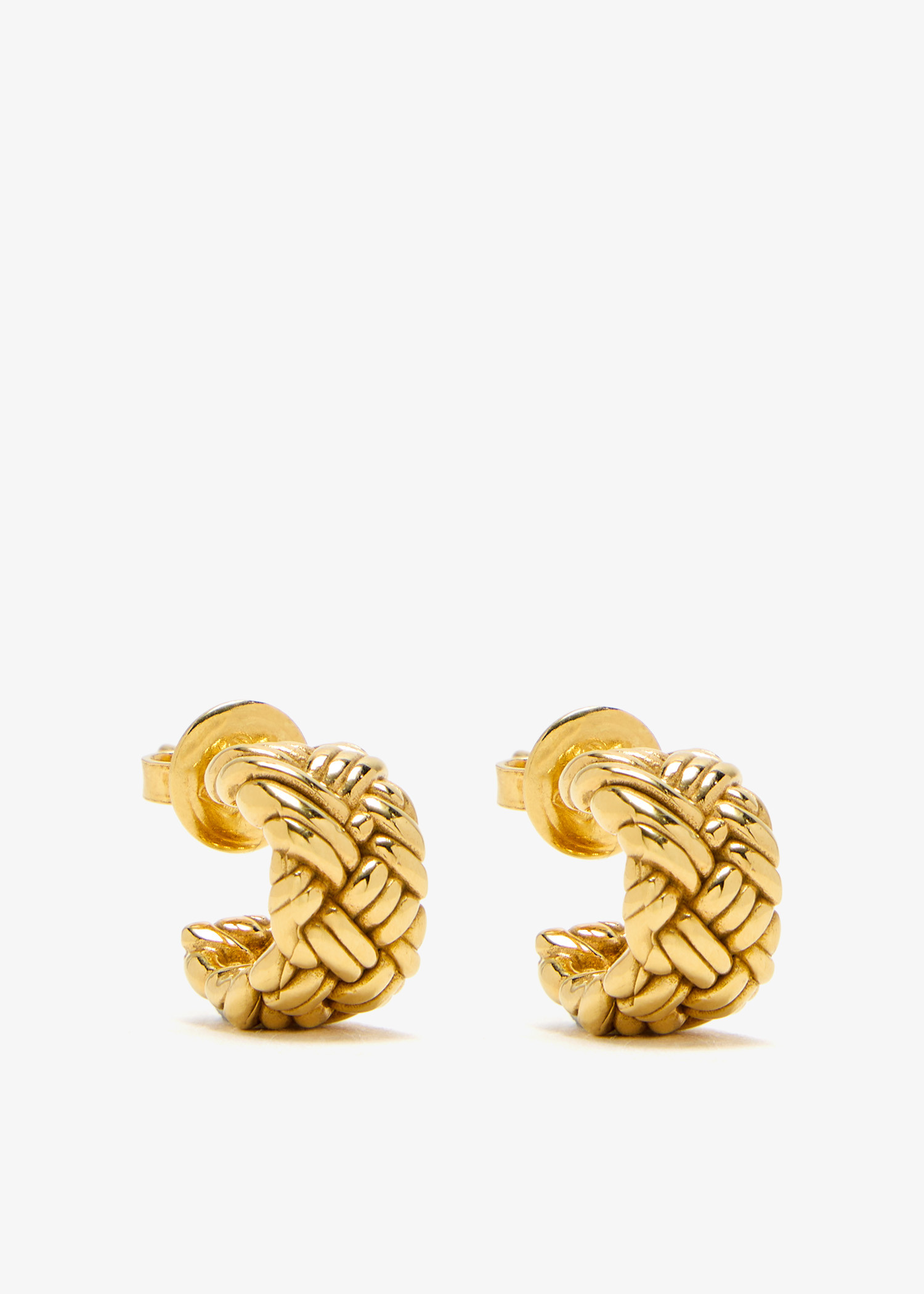 

Intreccio earrings, Gold