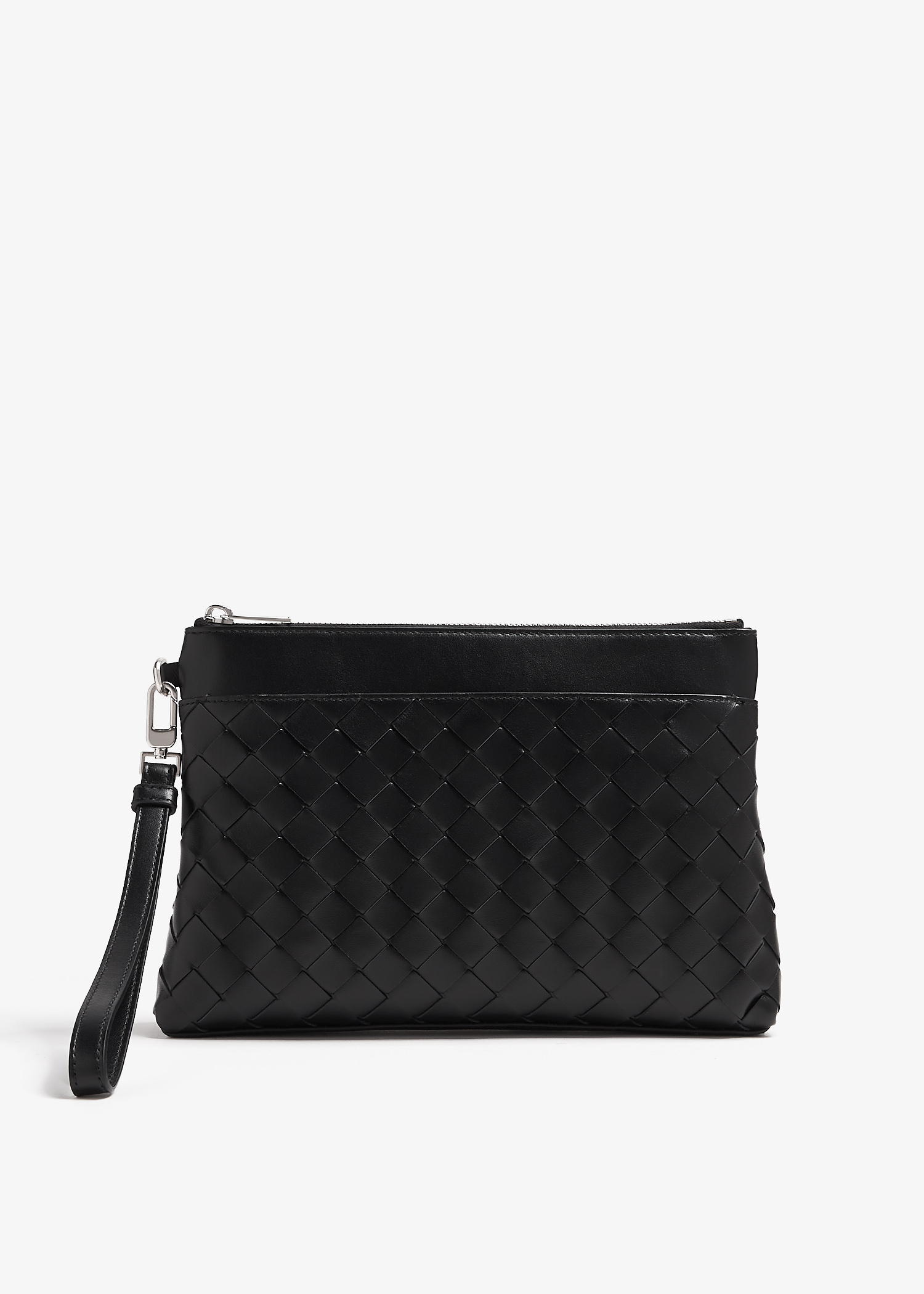 

Intrecciato Prism pouch, Black