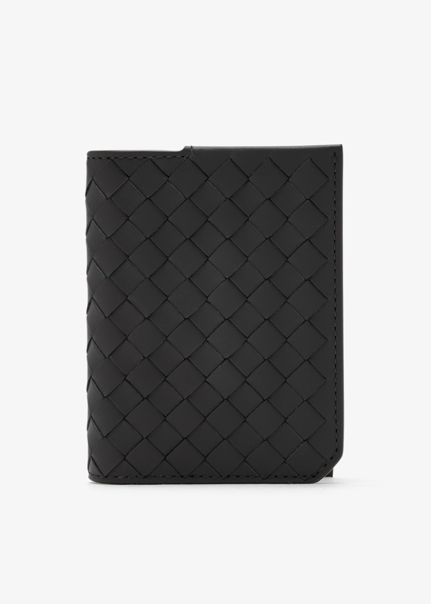 

Intrecciato Piccolo flap card case, Khaki