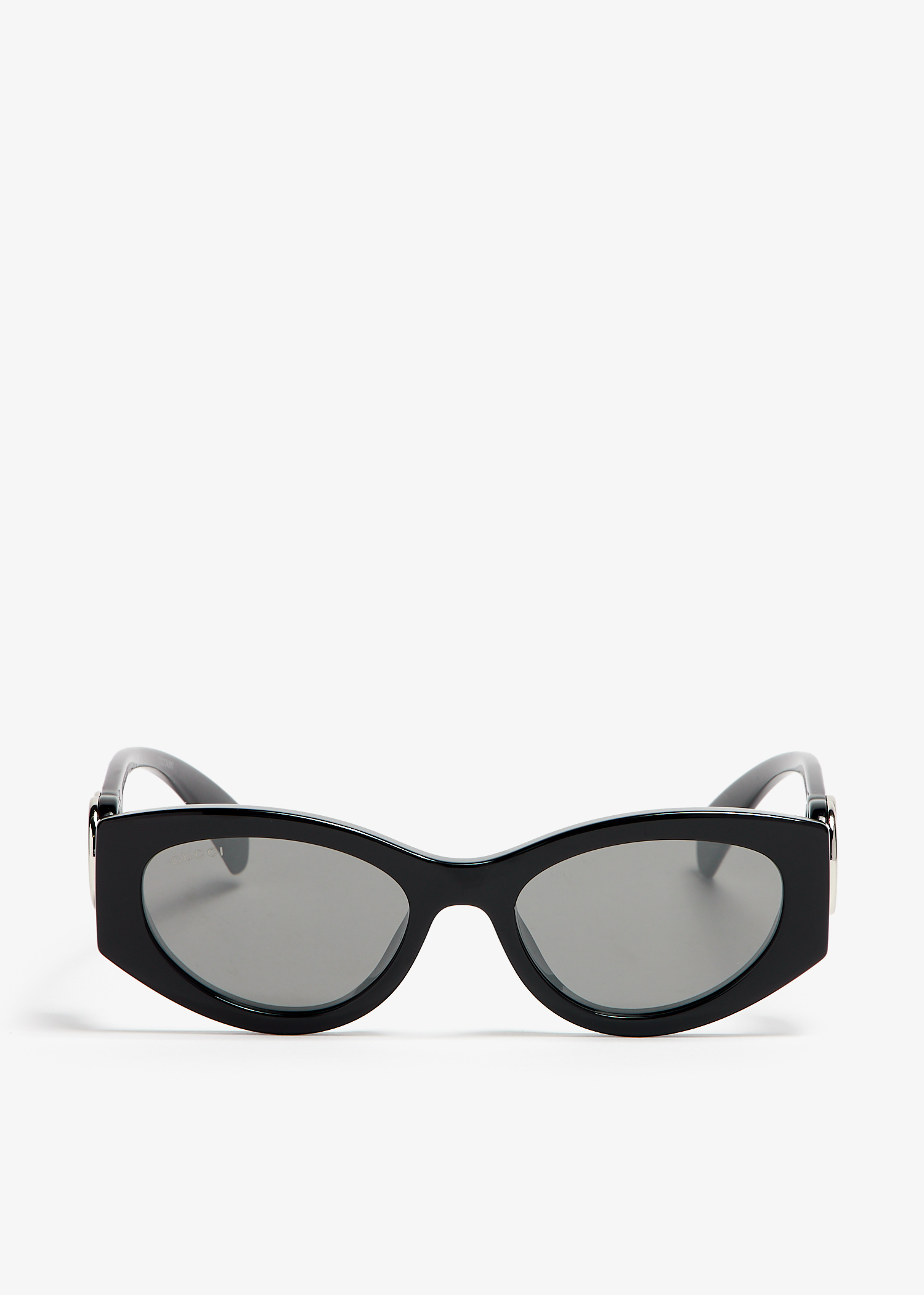 

Cat-eye frame sunglasses, Black
