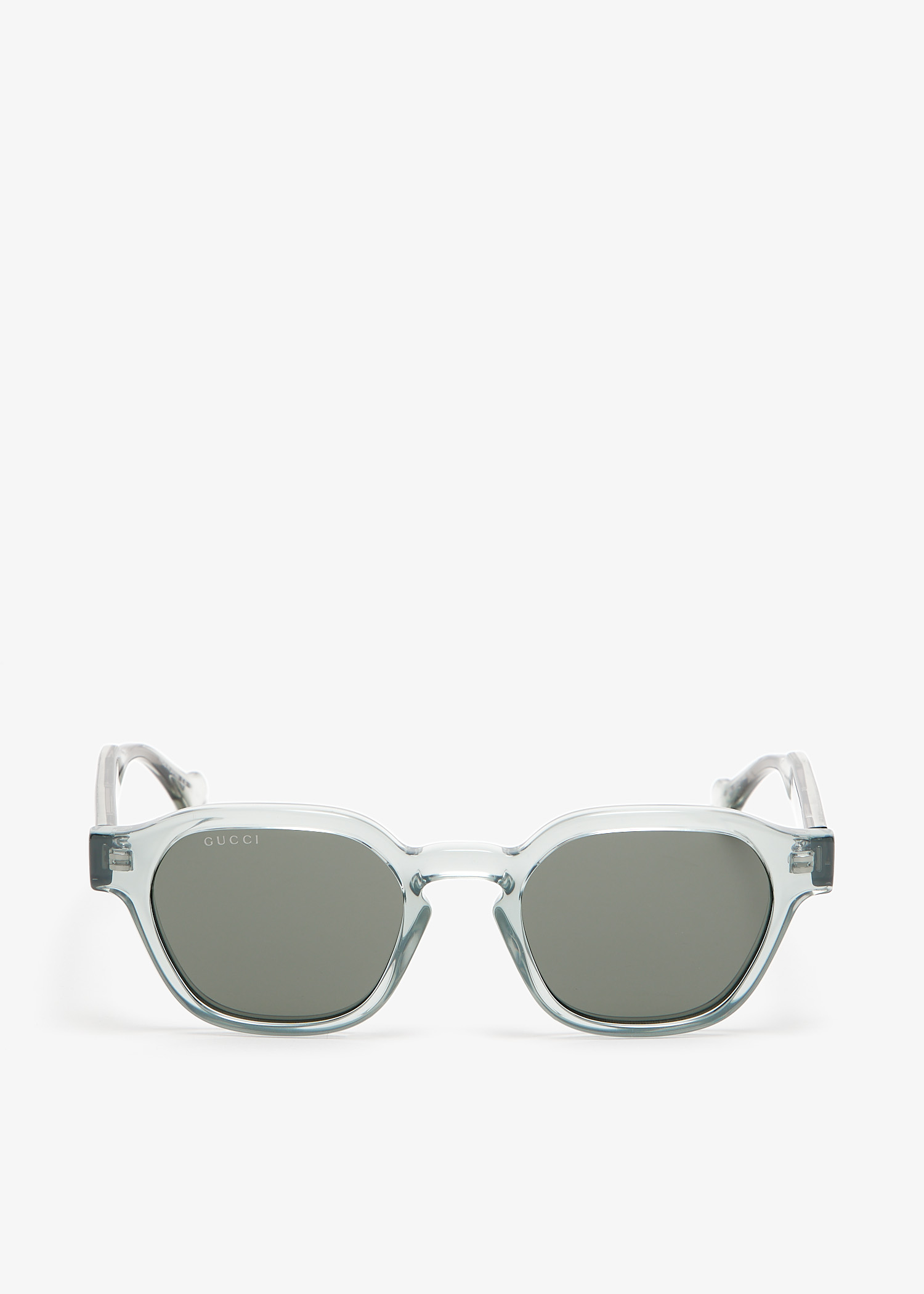 

Oval frame sunglasses, Grey