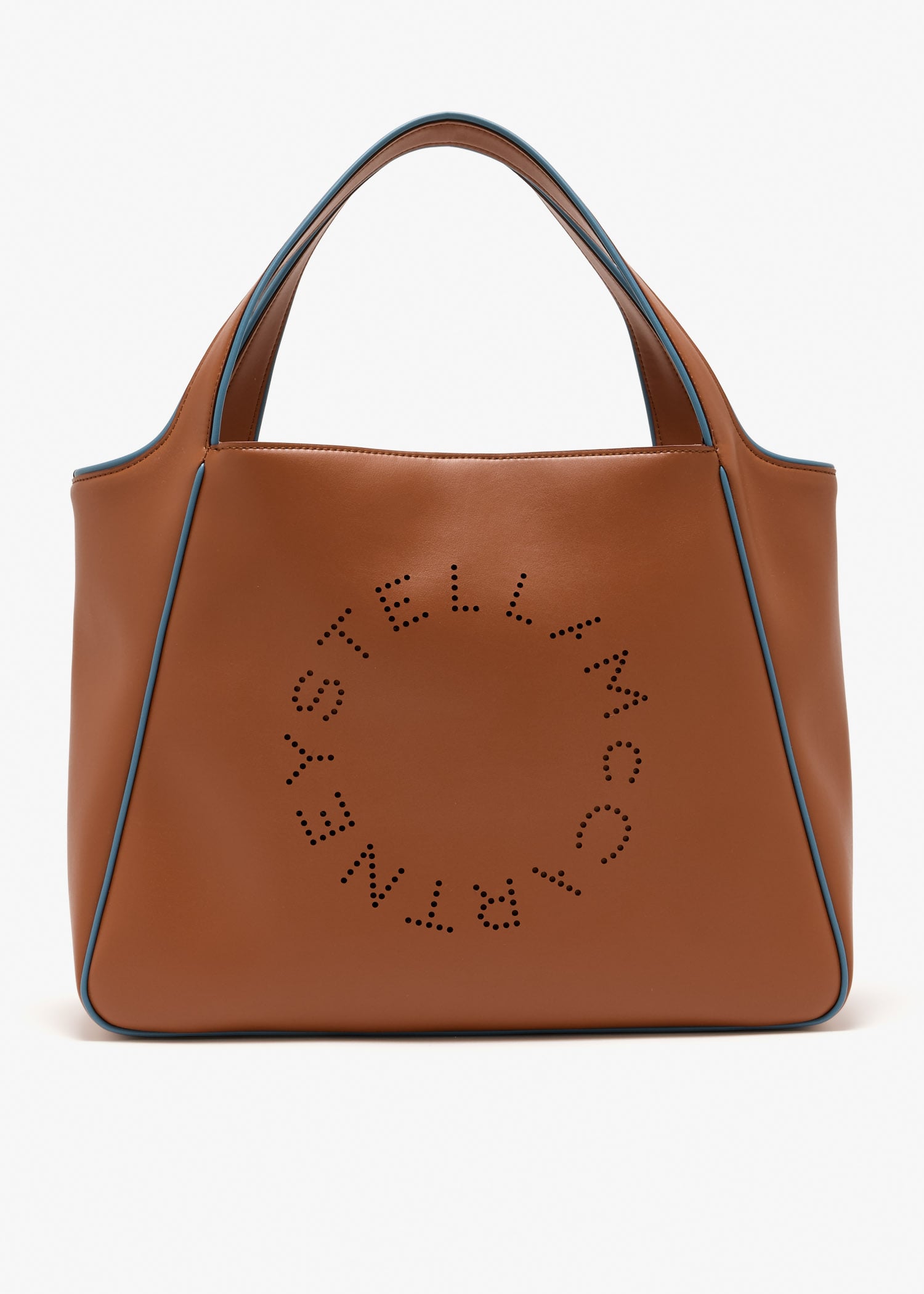 

Logo tote bag, Brown