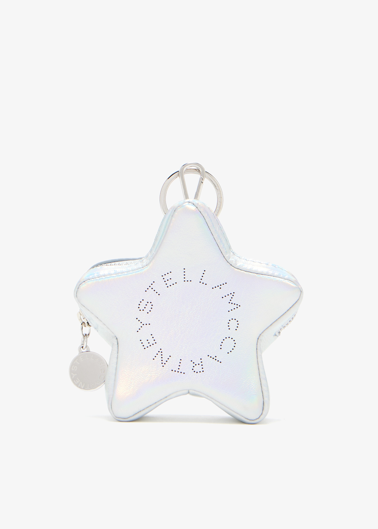 

Logo Star coin purse keychain, Silver