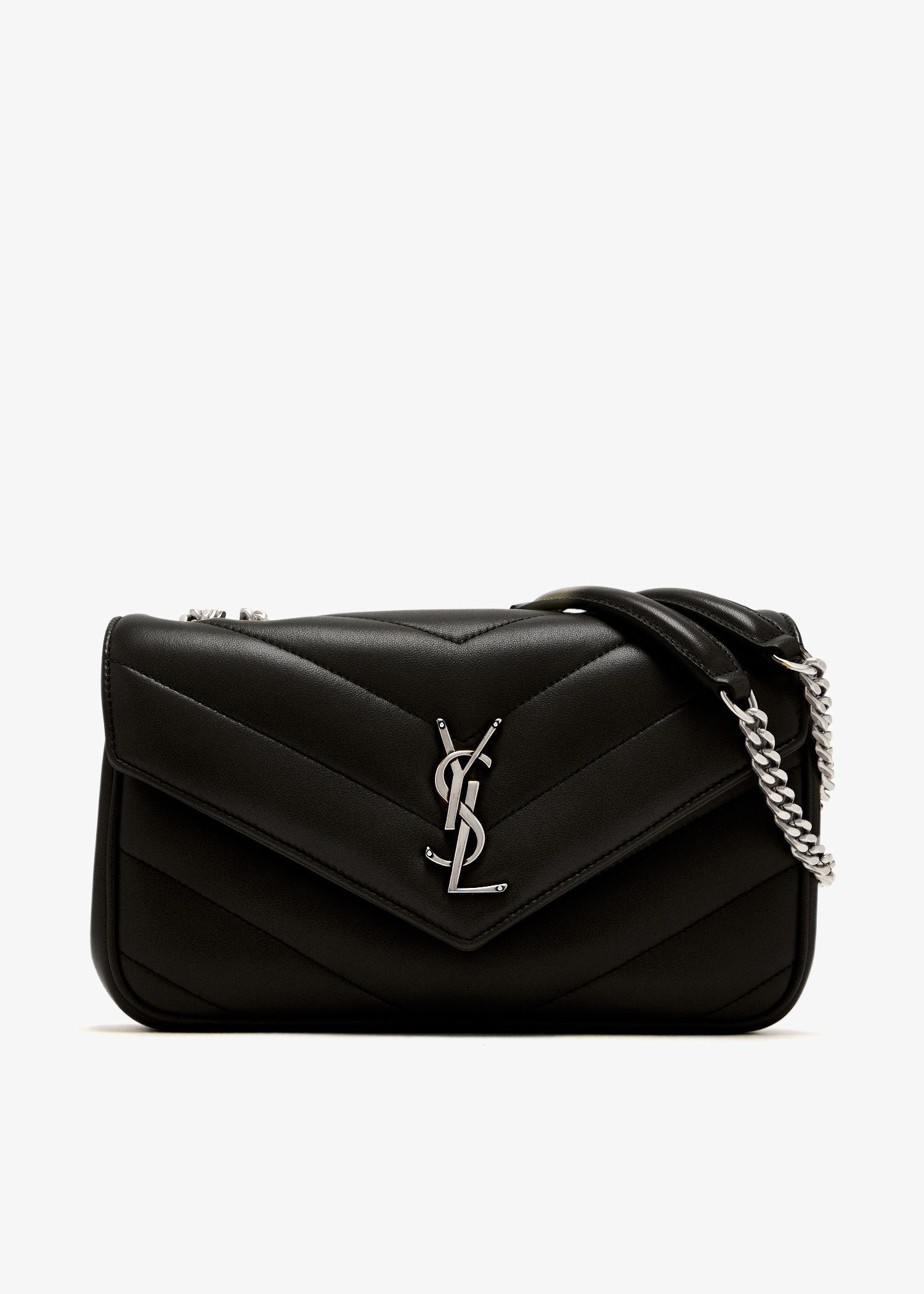 

Loulou small chain bag, Black