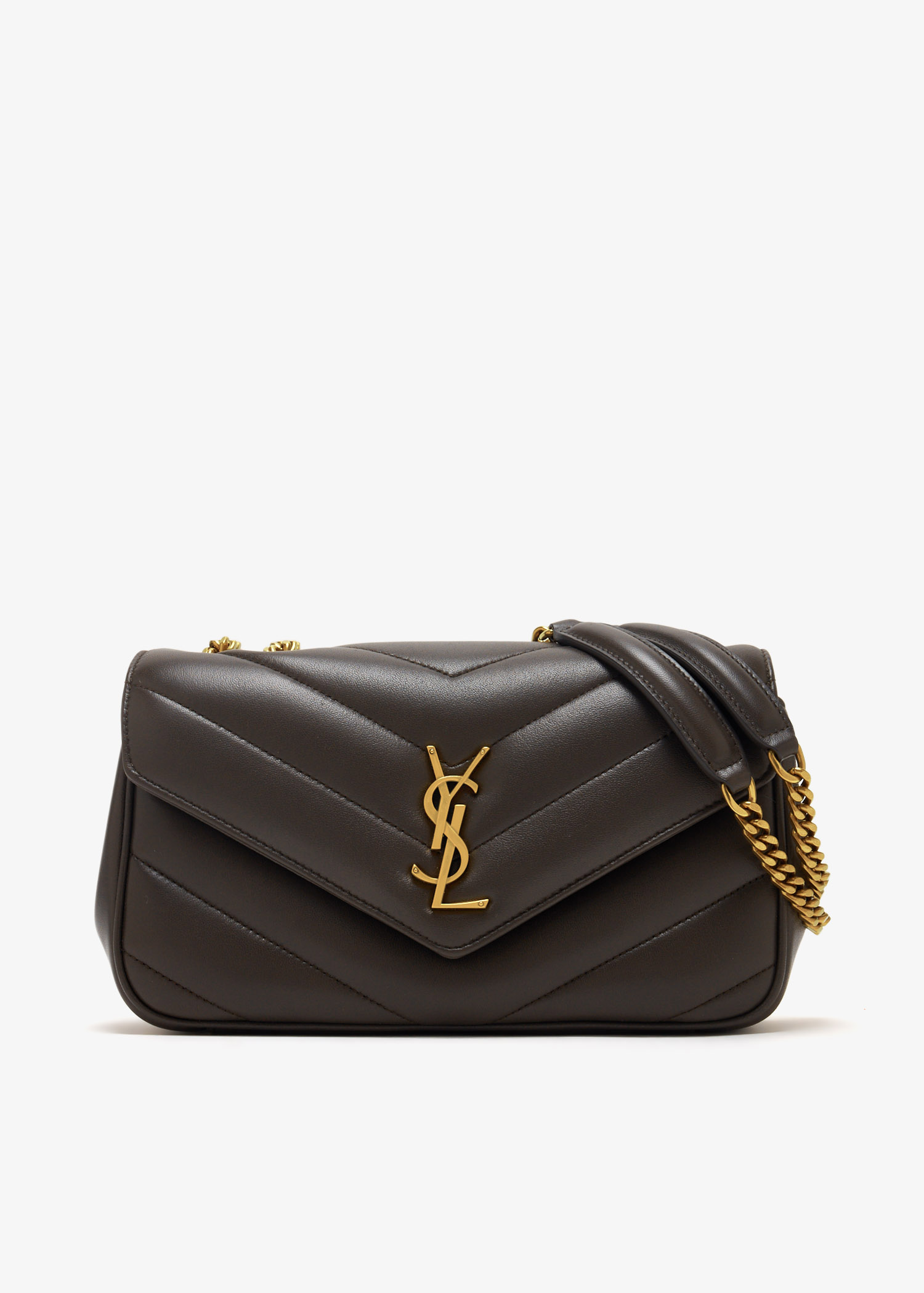 

Loulou small chain bag, Black