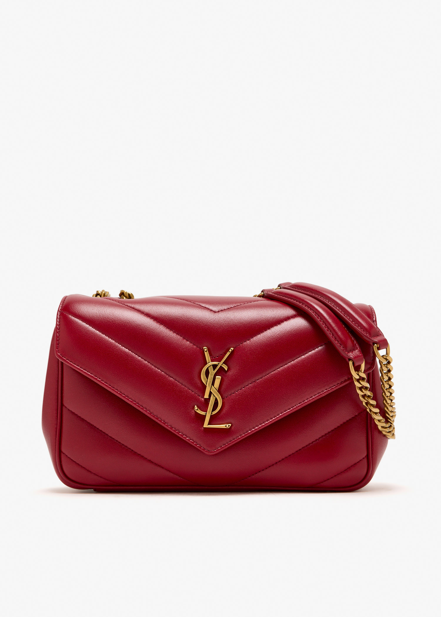 

Loulou small chain bag, Red