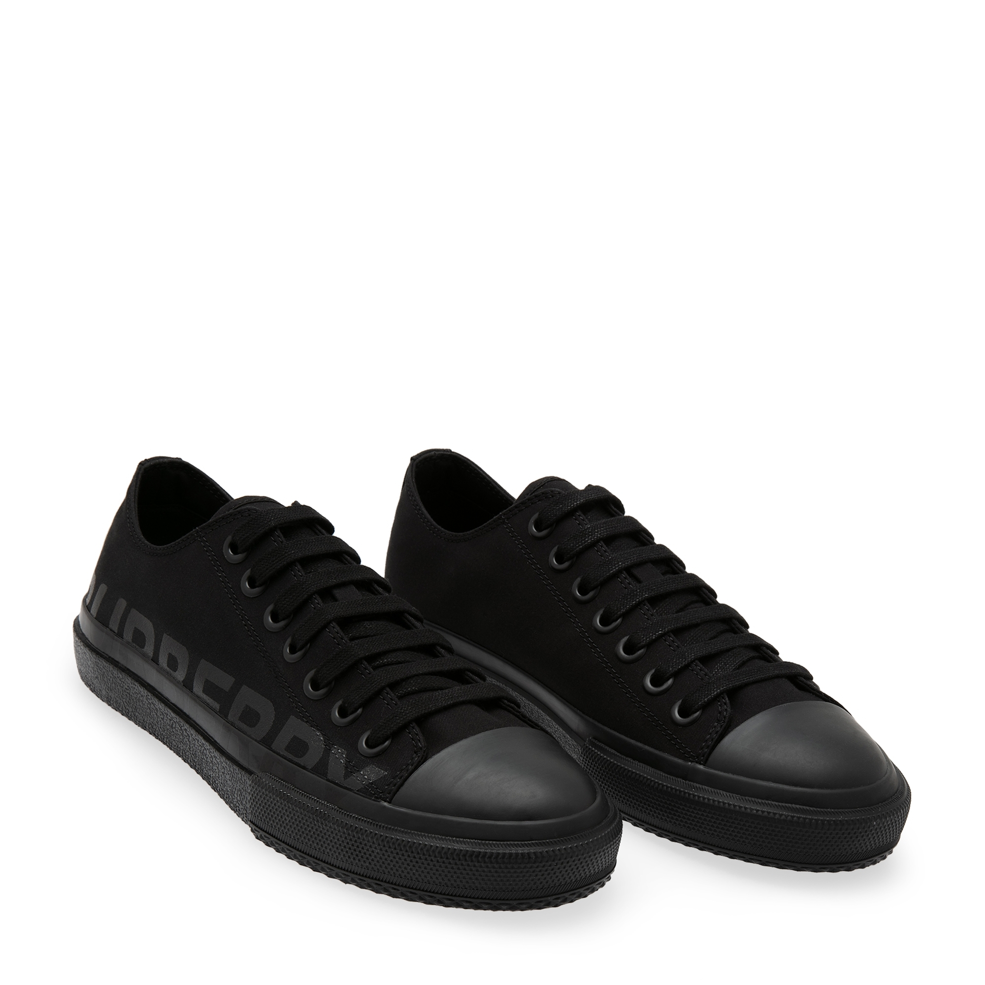 

Gabardine sneakers, Black