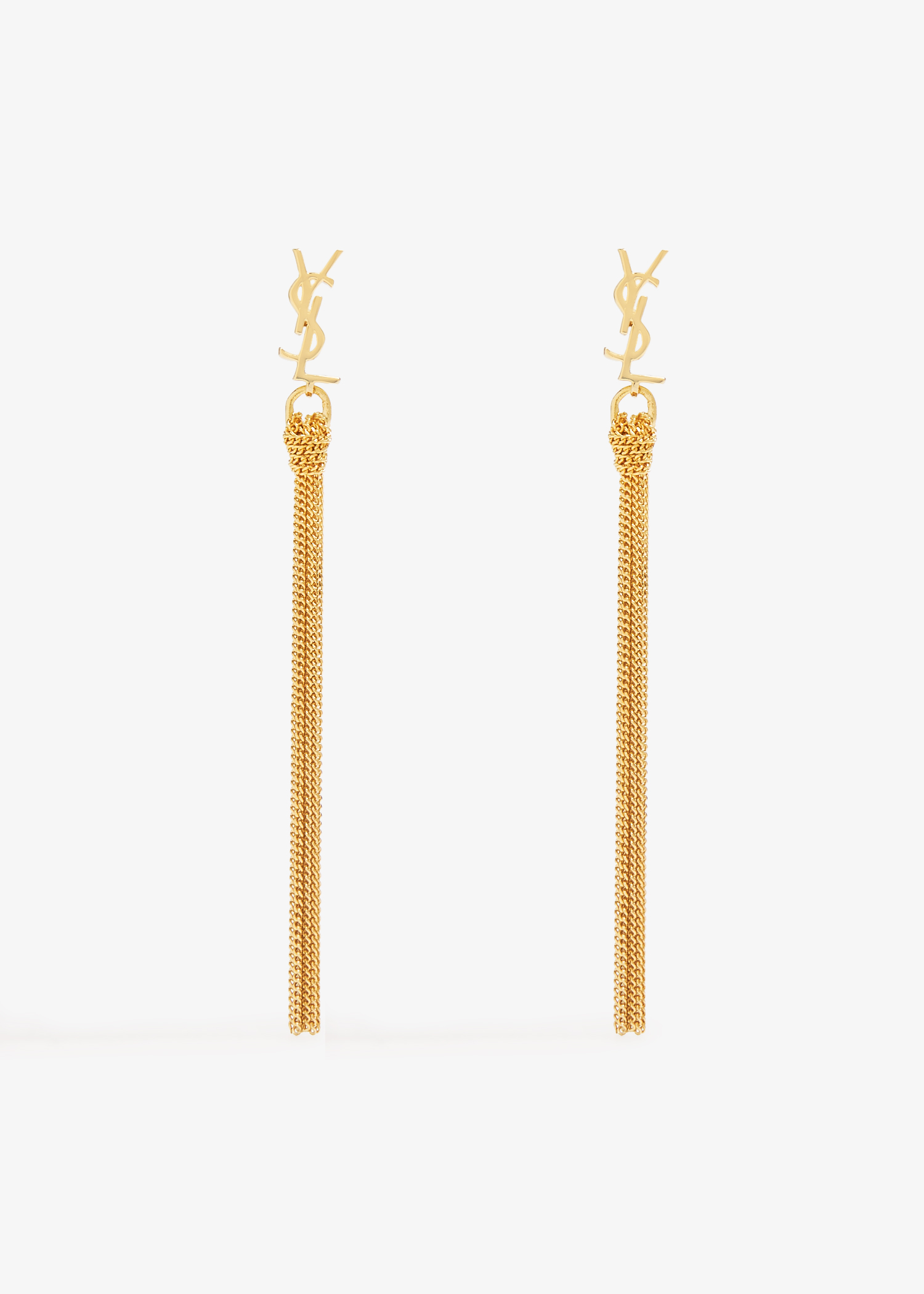 

Cassandre tassel earrings, Gold