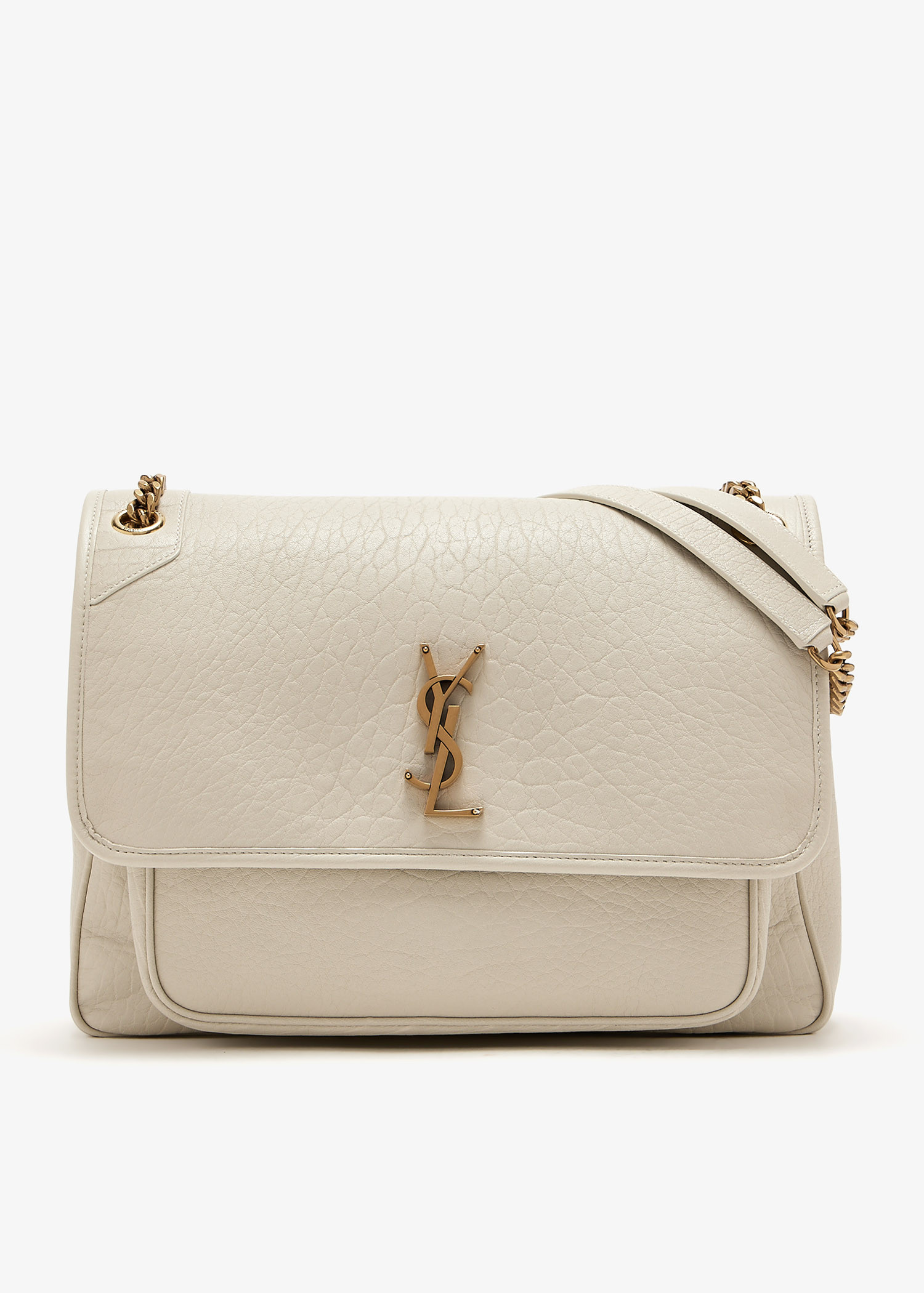 

Niki large shoulder bag, Cream
