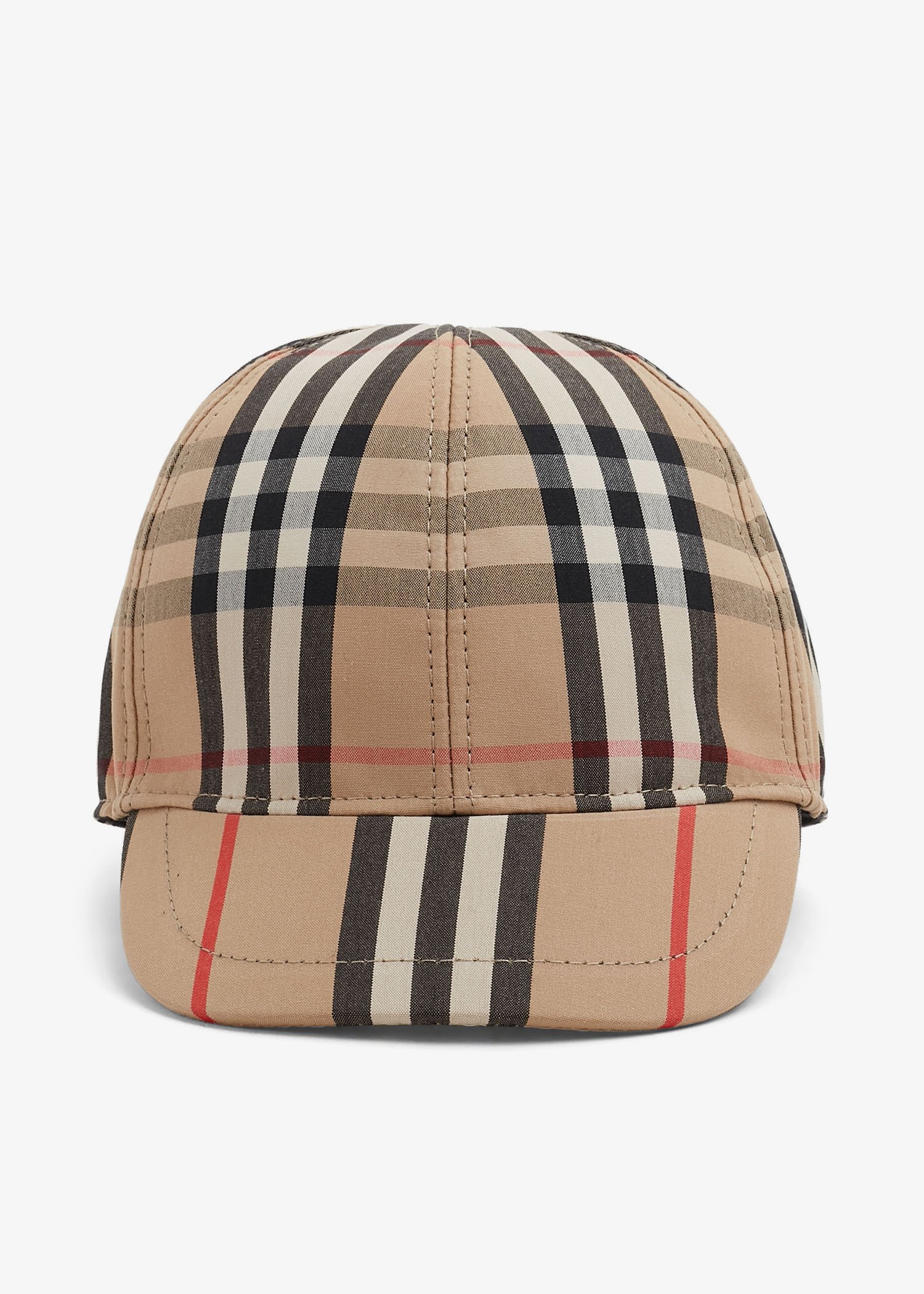 

Vintage check cap, Beige