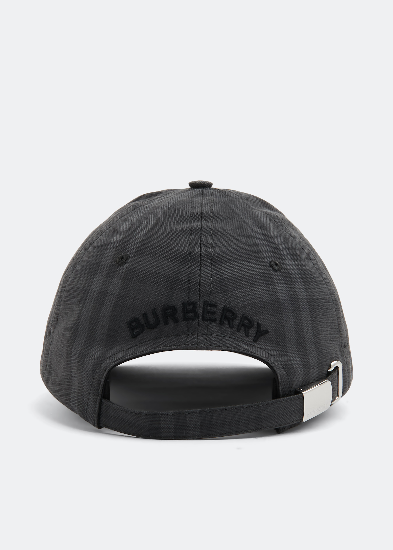 

Charcoal check cap, Grey