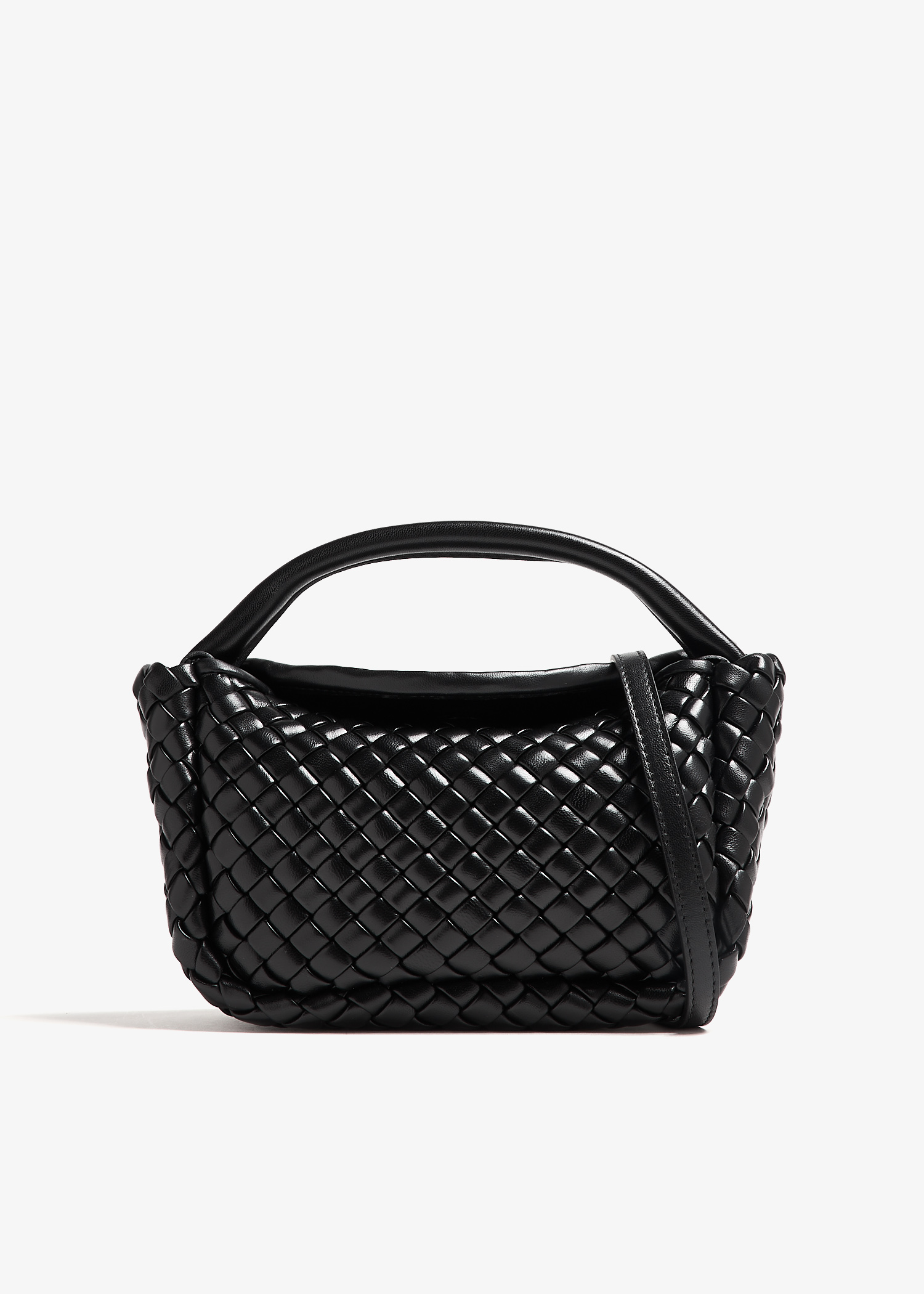 

Small Cobble top handle bag, Black