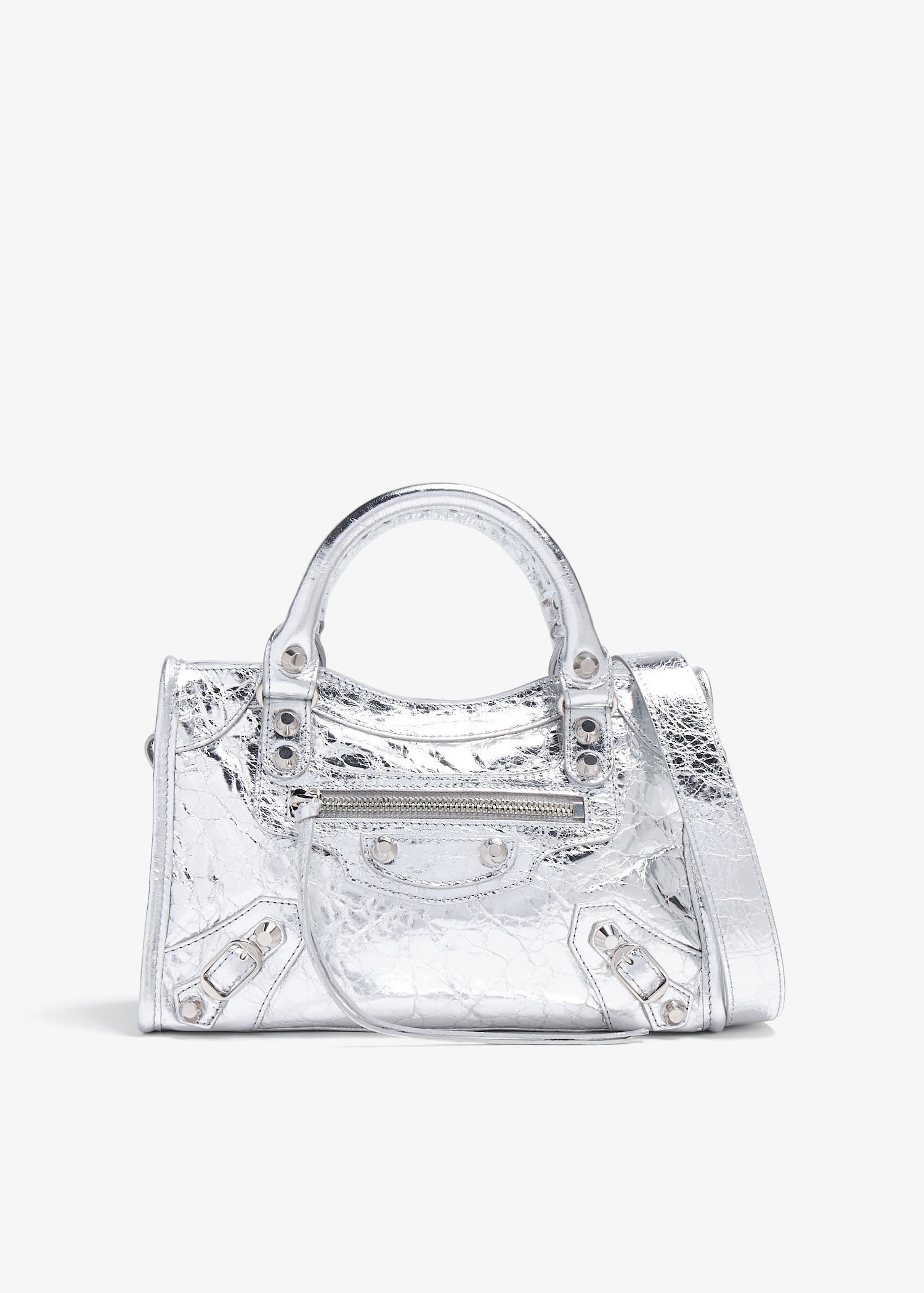 

Le City mini bag, Silver