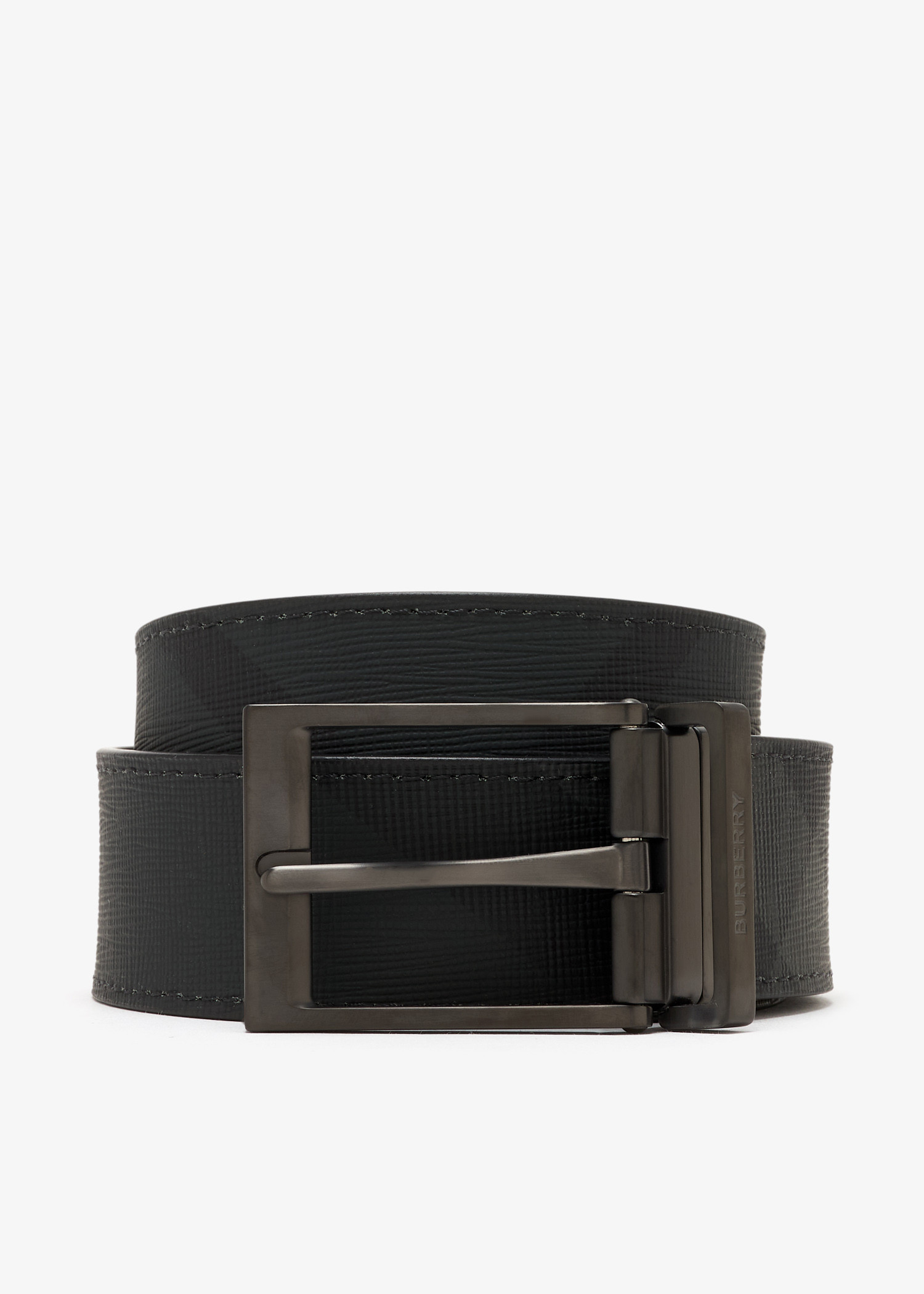 

Reversible Check belt, Black