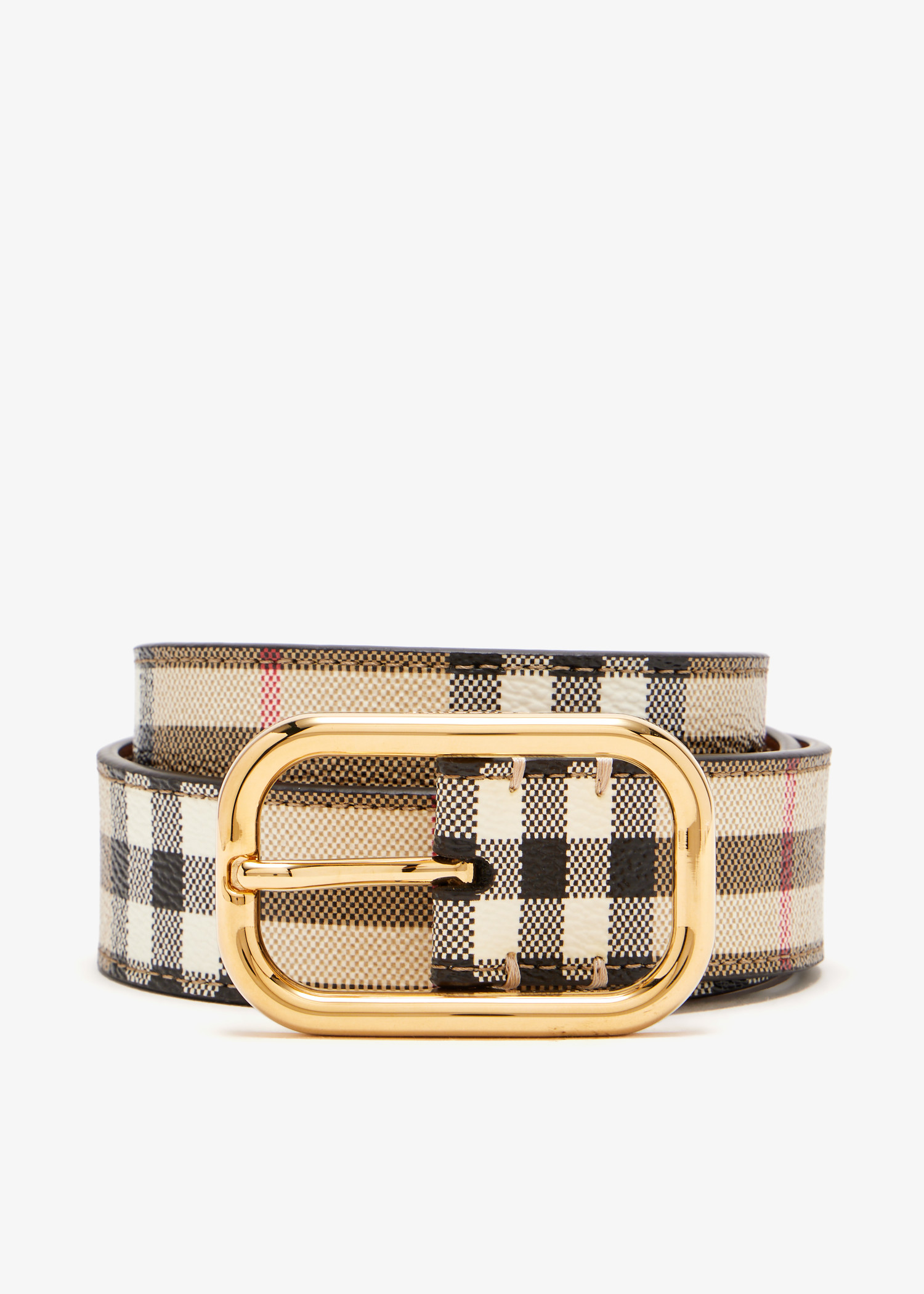 

Check belt, Printed