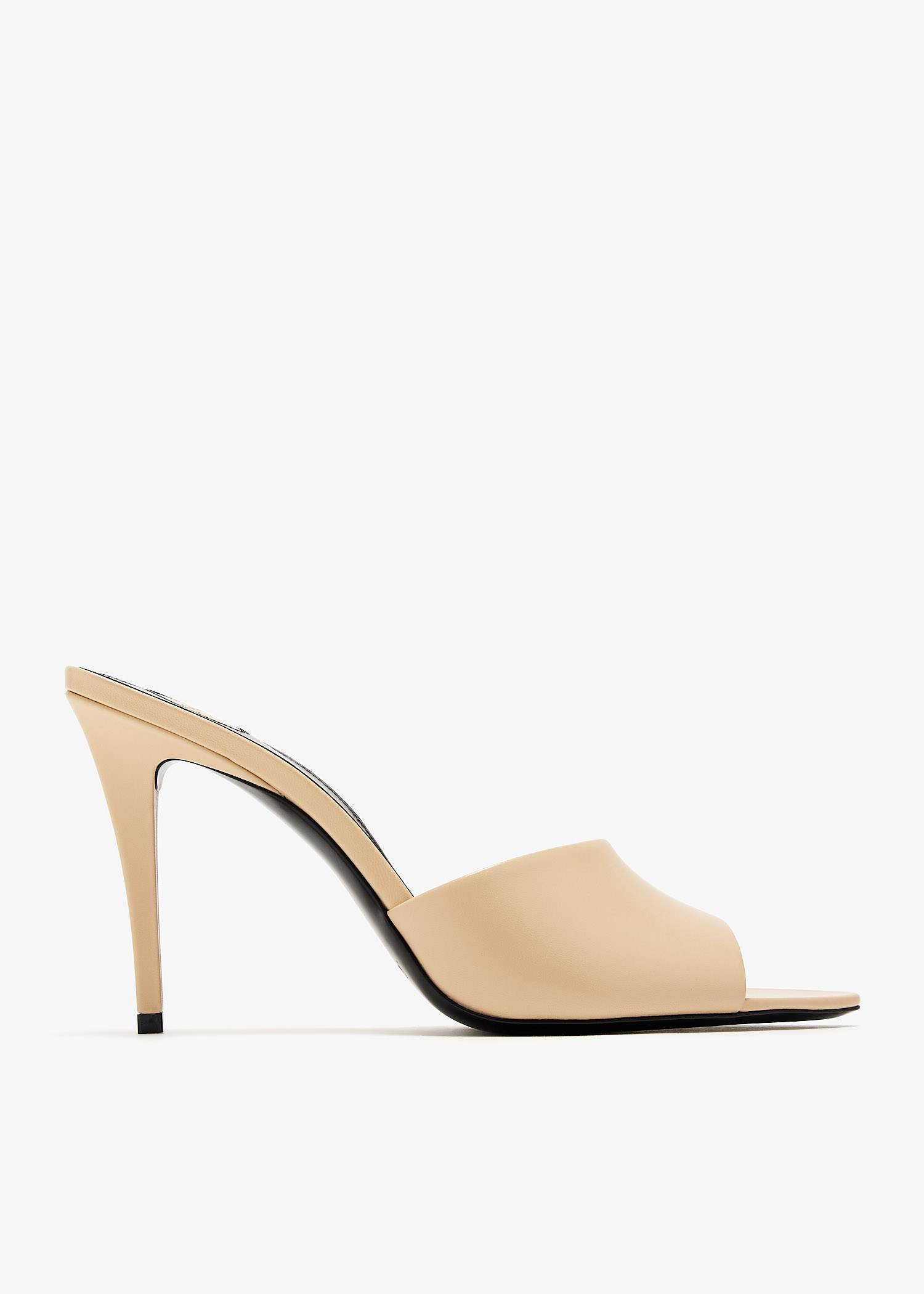 

Romy mules, Cream