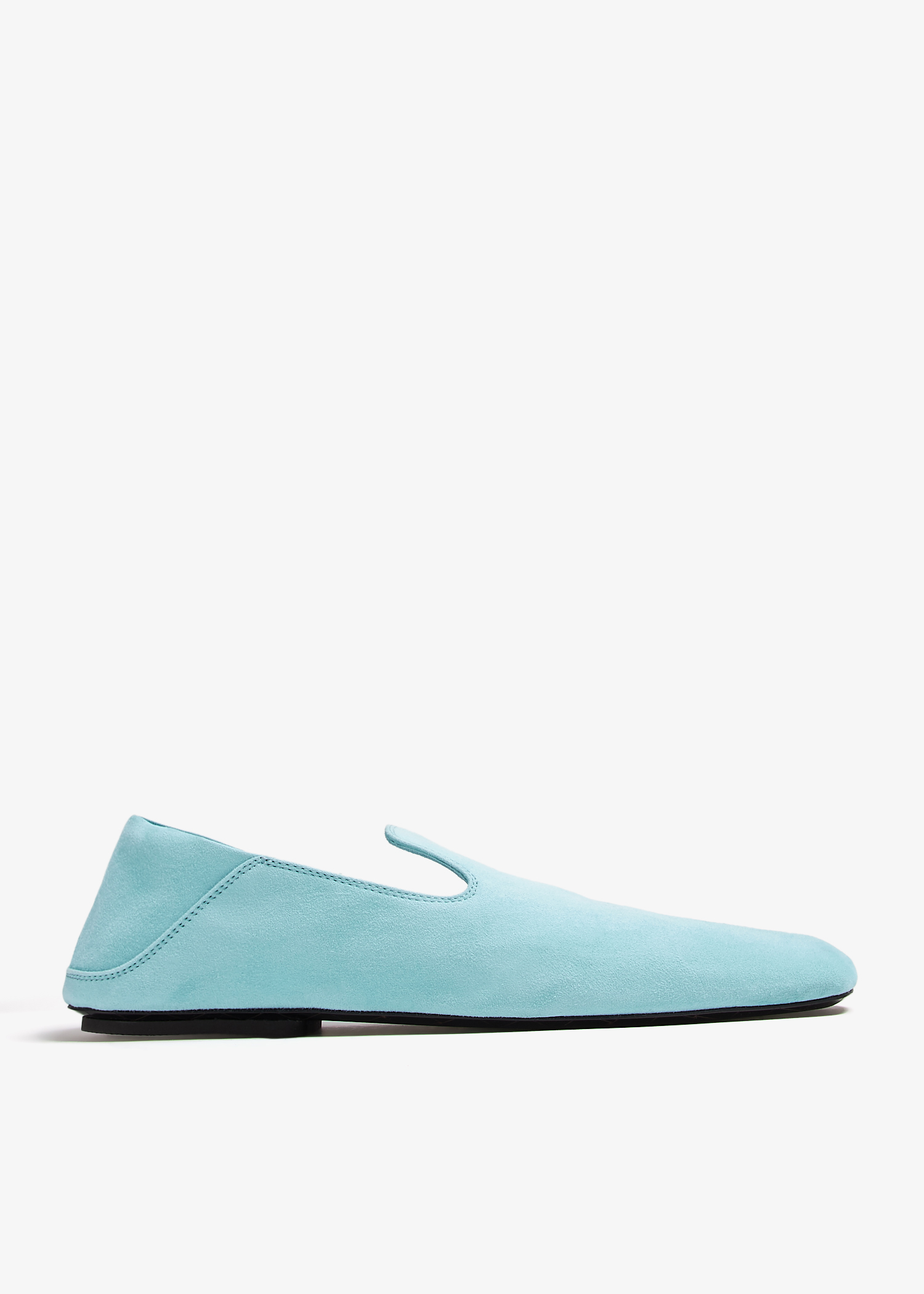 

Suede slippers, Blue