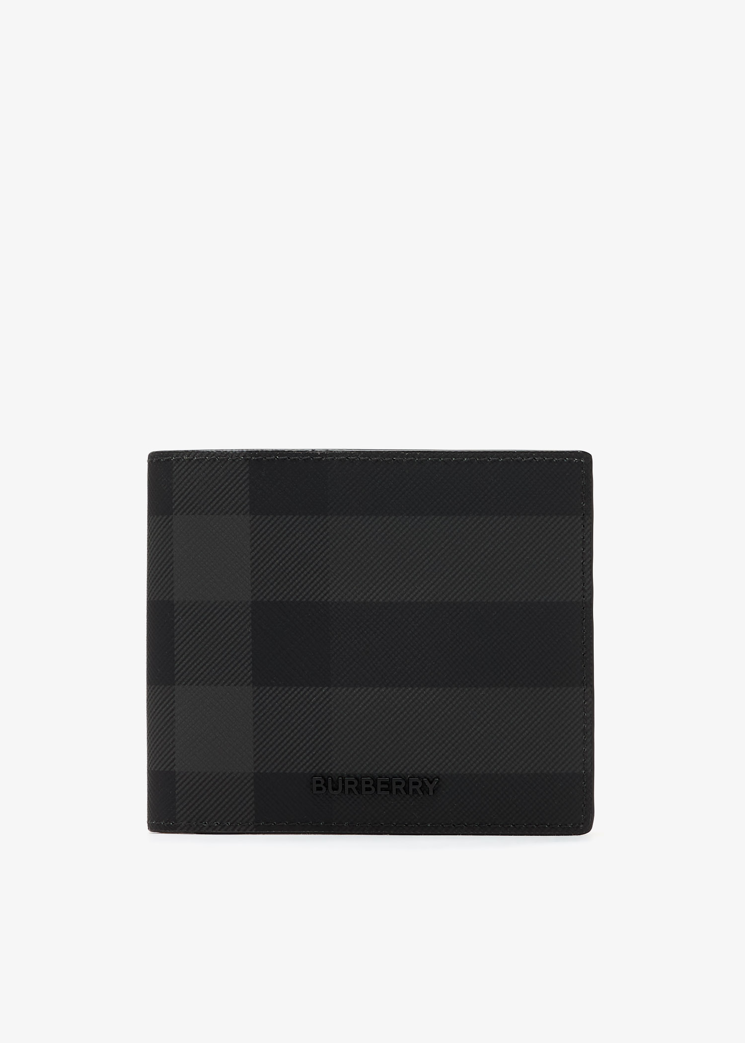 

Check bifold wallet, Black